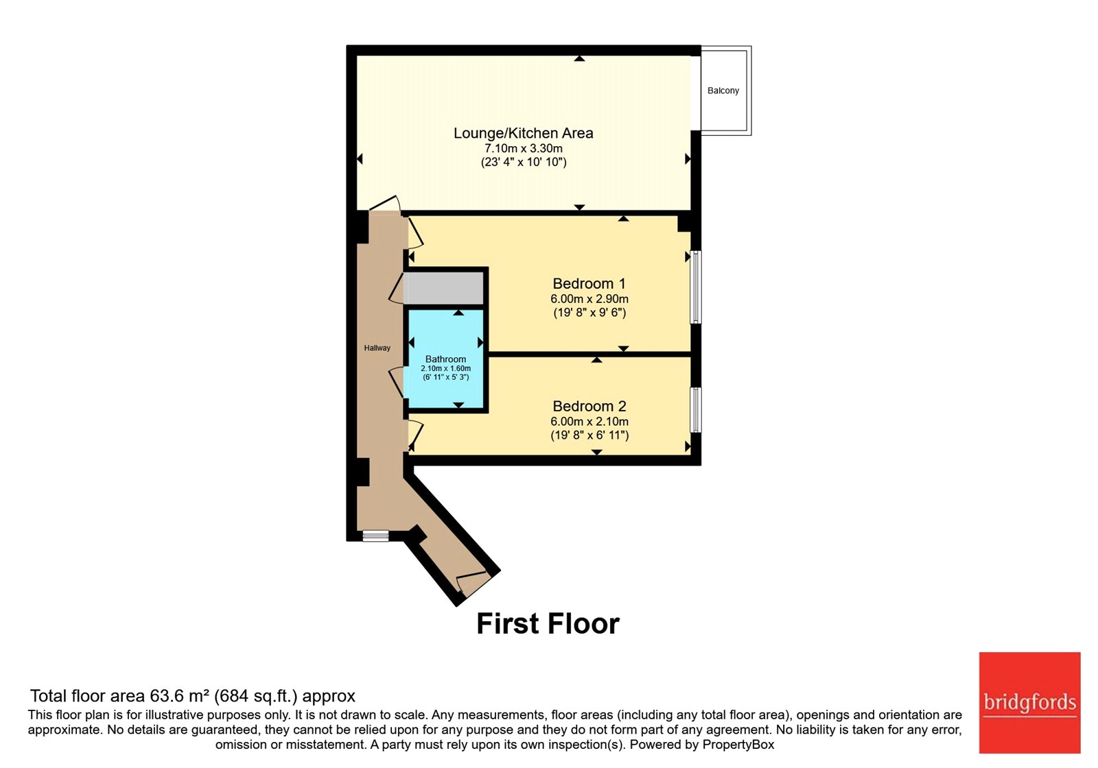 Apartment 1, St. George Building, 60, Great George Street, West Yorkshire floorplan