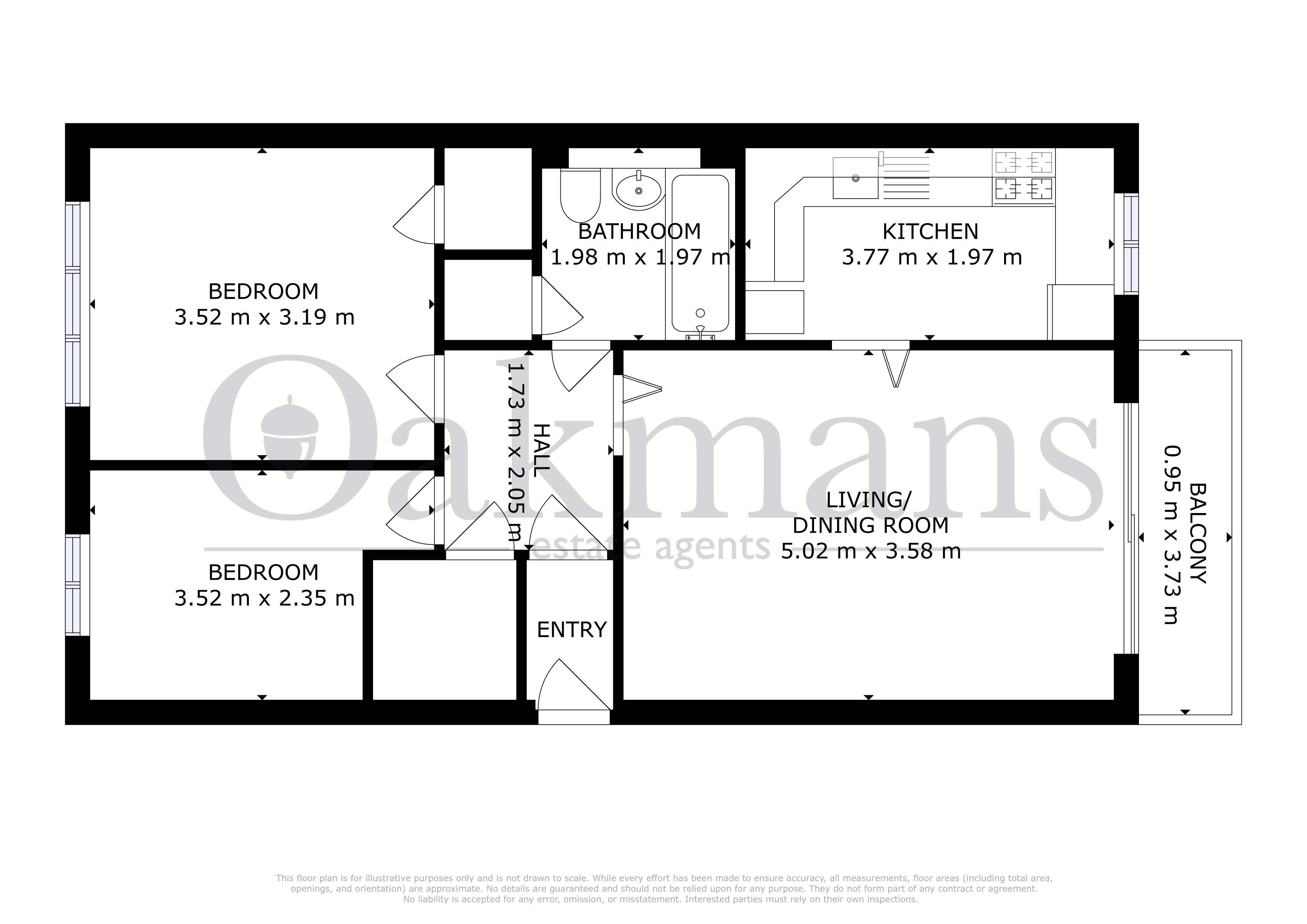 54 THE SCOTLANDS, DROITWICH floorplan