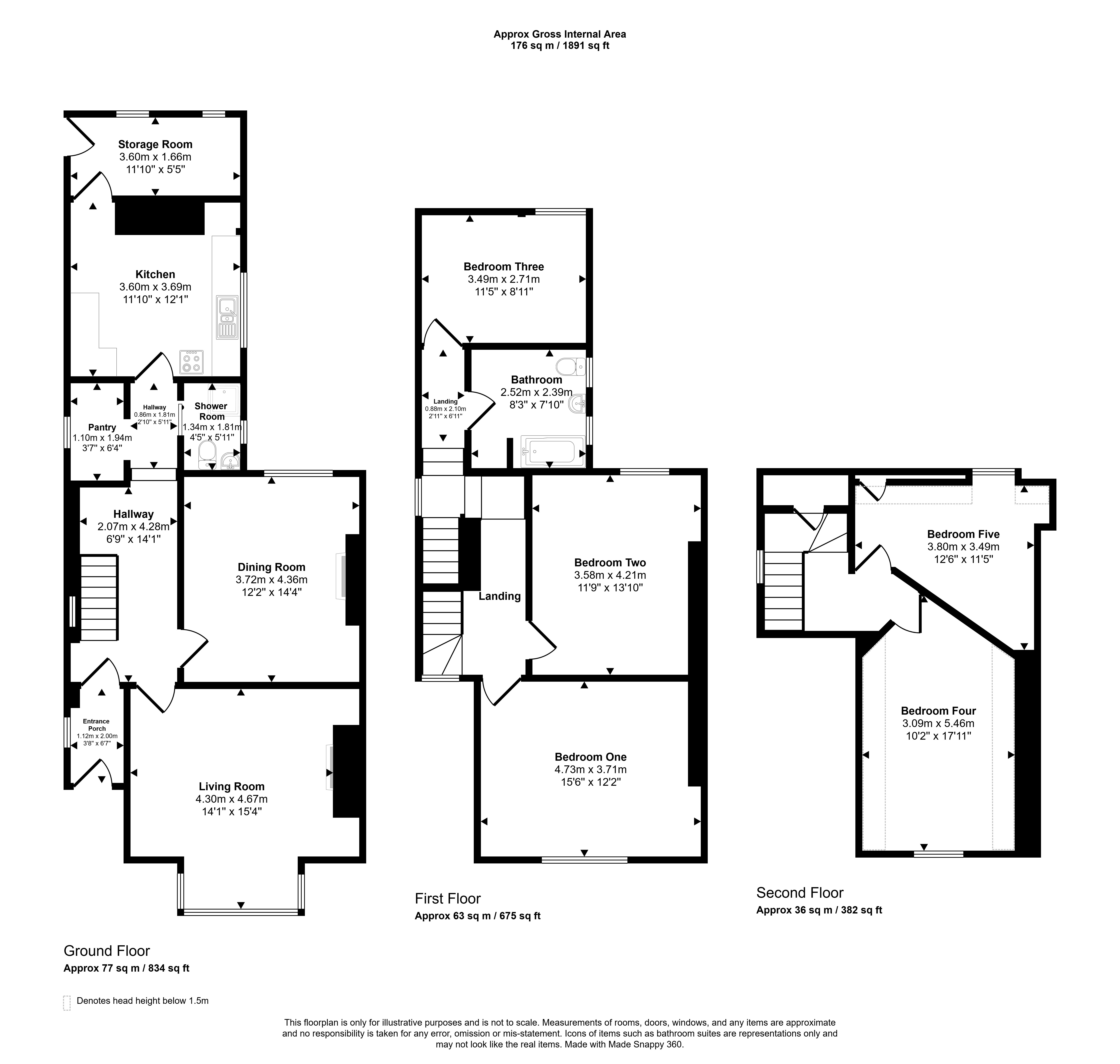 Lan Park Road, Graigwen Pontypridd floorplan