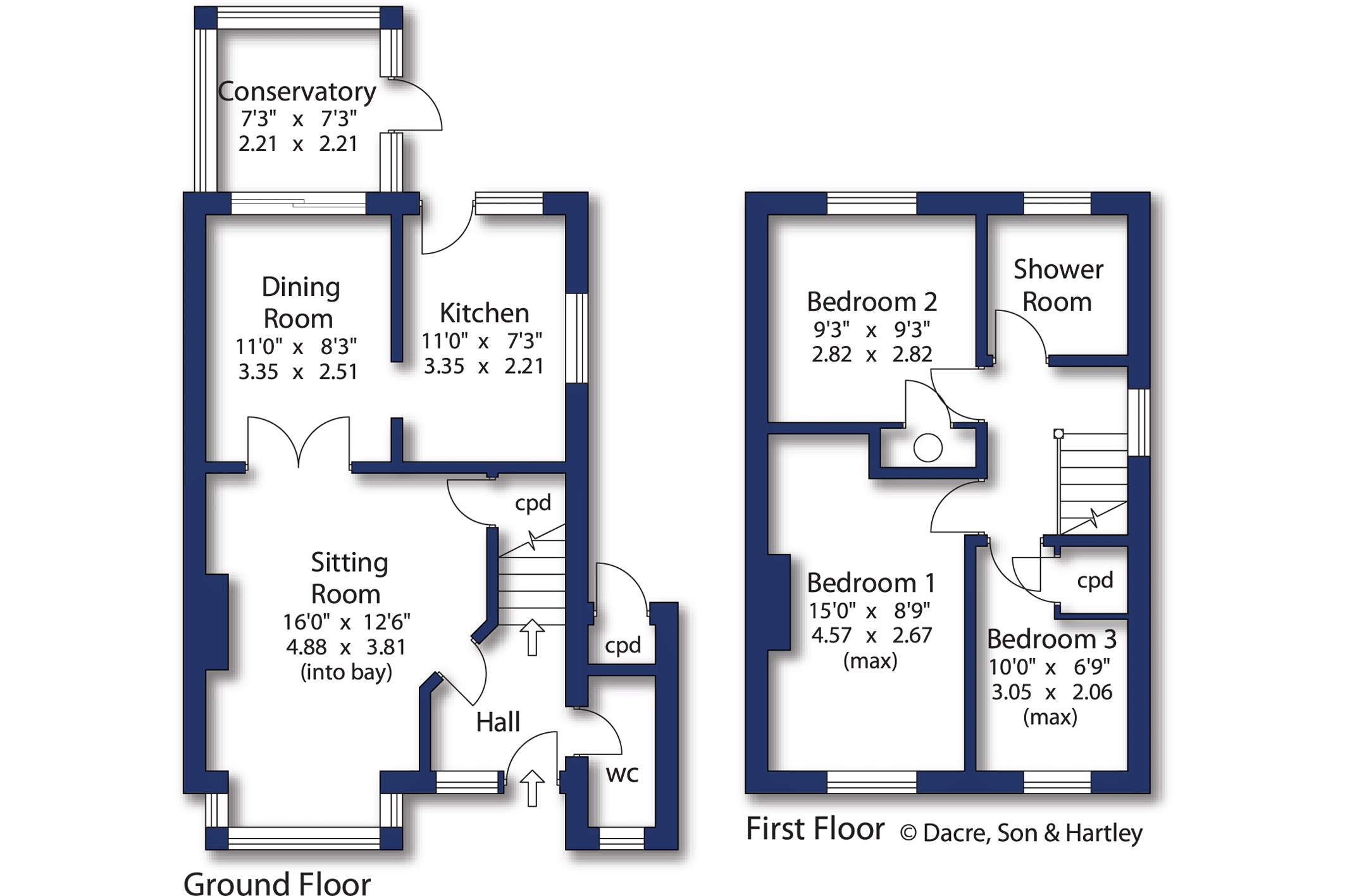 2, Hathaway Walk, West Yorkshire floorplan