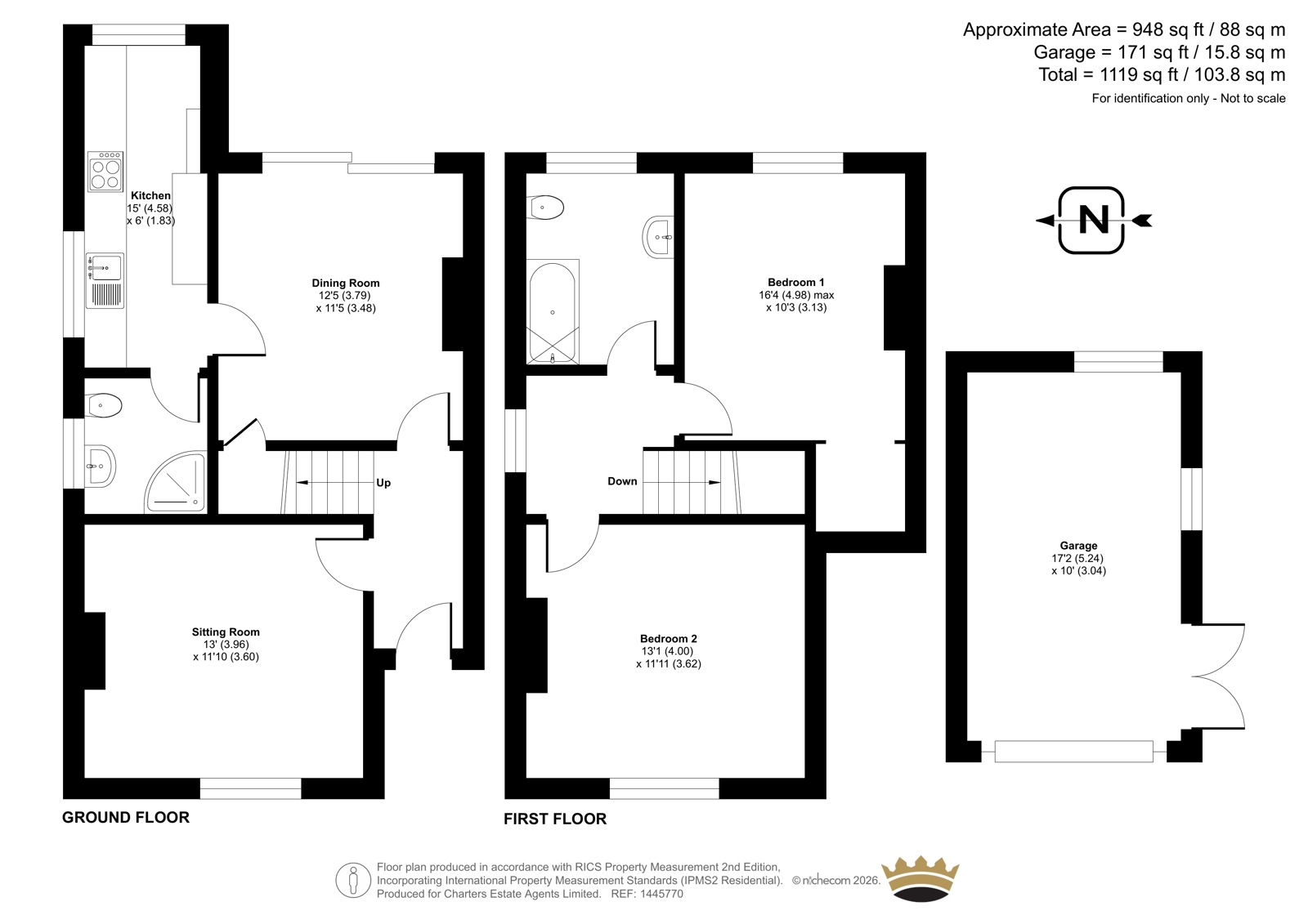 40, Oval Gardens, Hampshire floorplan