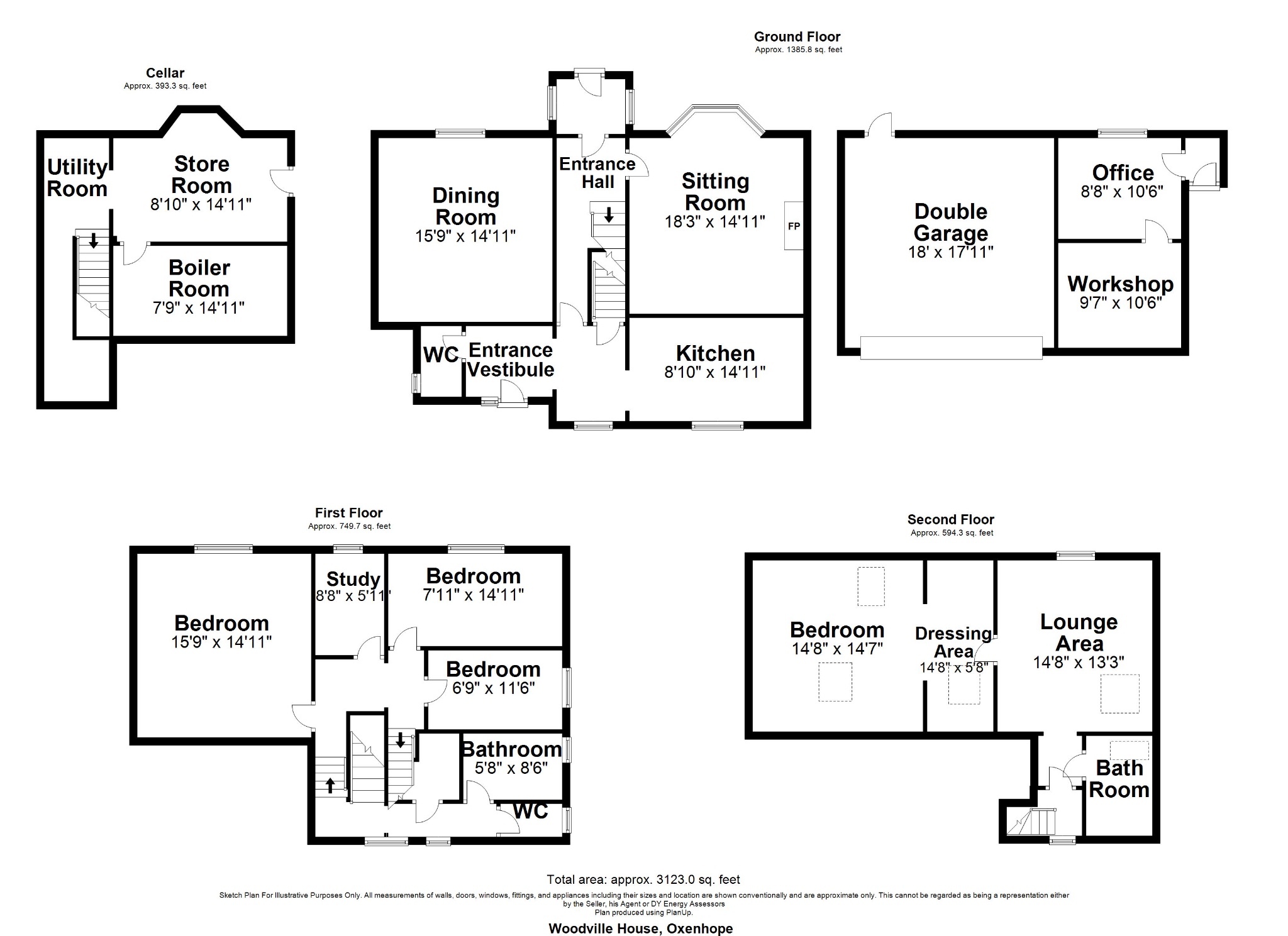 6 Bedrooms Detached house for sale in Harry Lane, Oxenhope, Keighley BD22