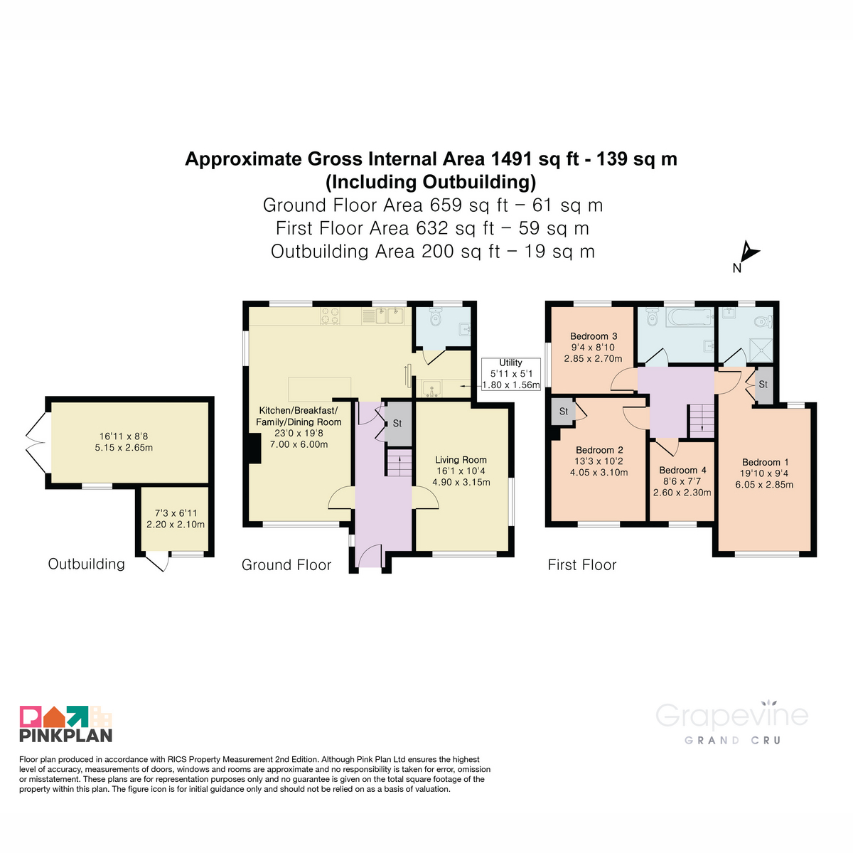 34, Hermitage Drive, Reading floorplan