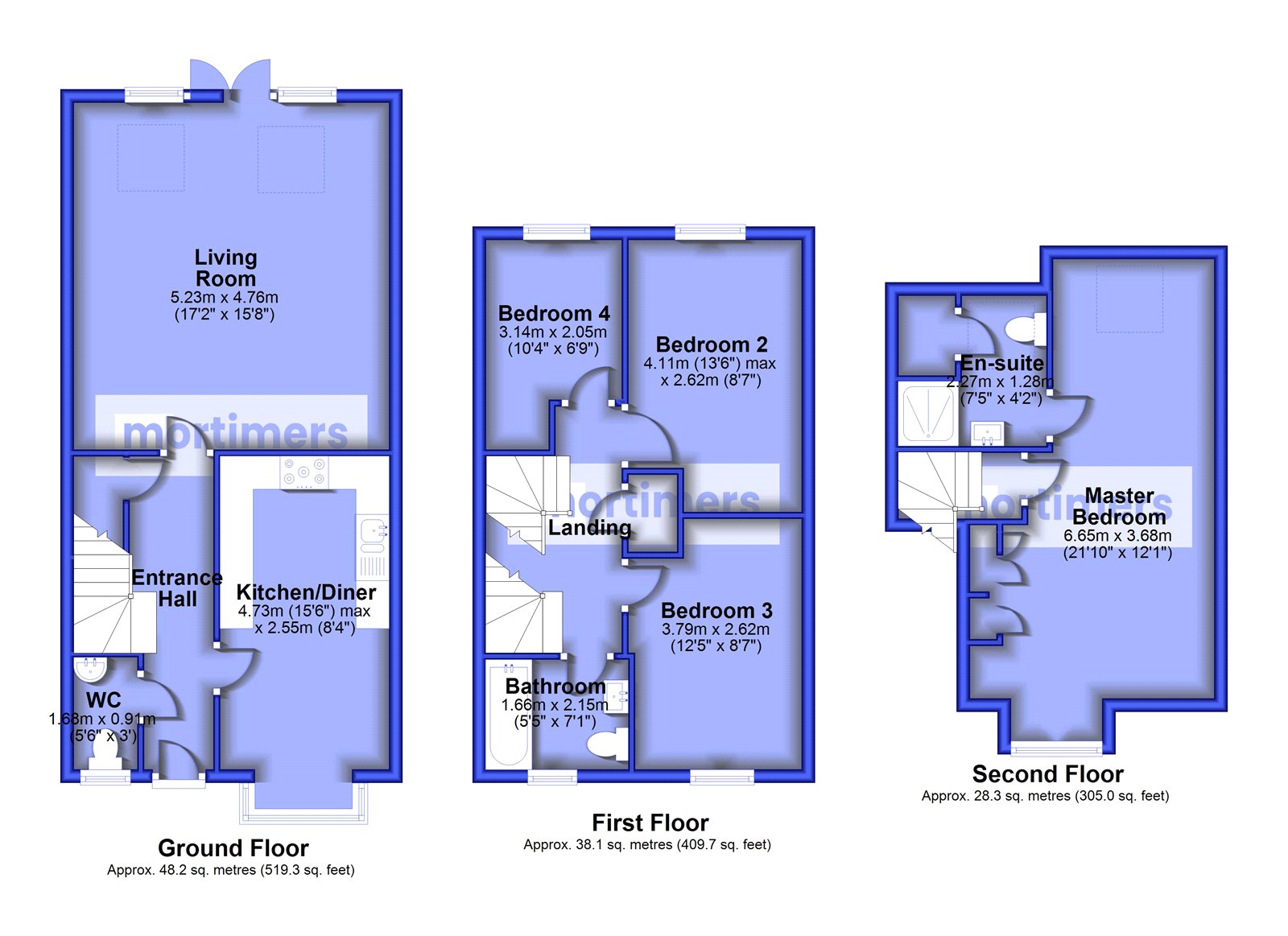 15, Beeston Grove, Lancashire floorplan