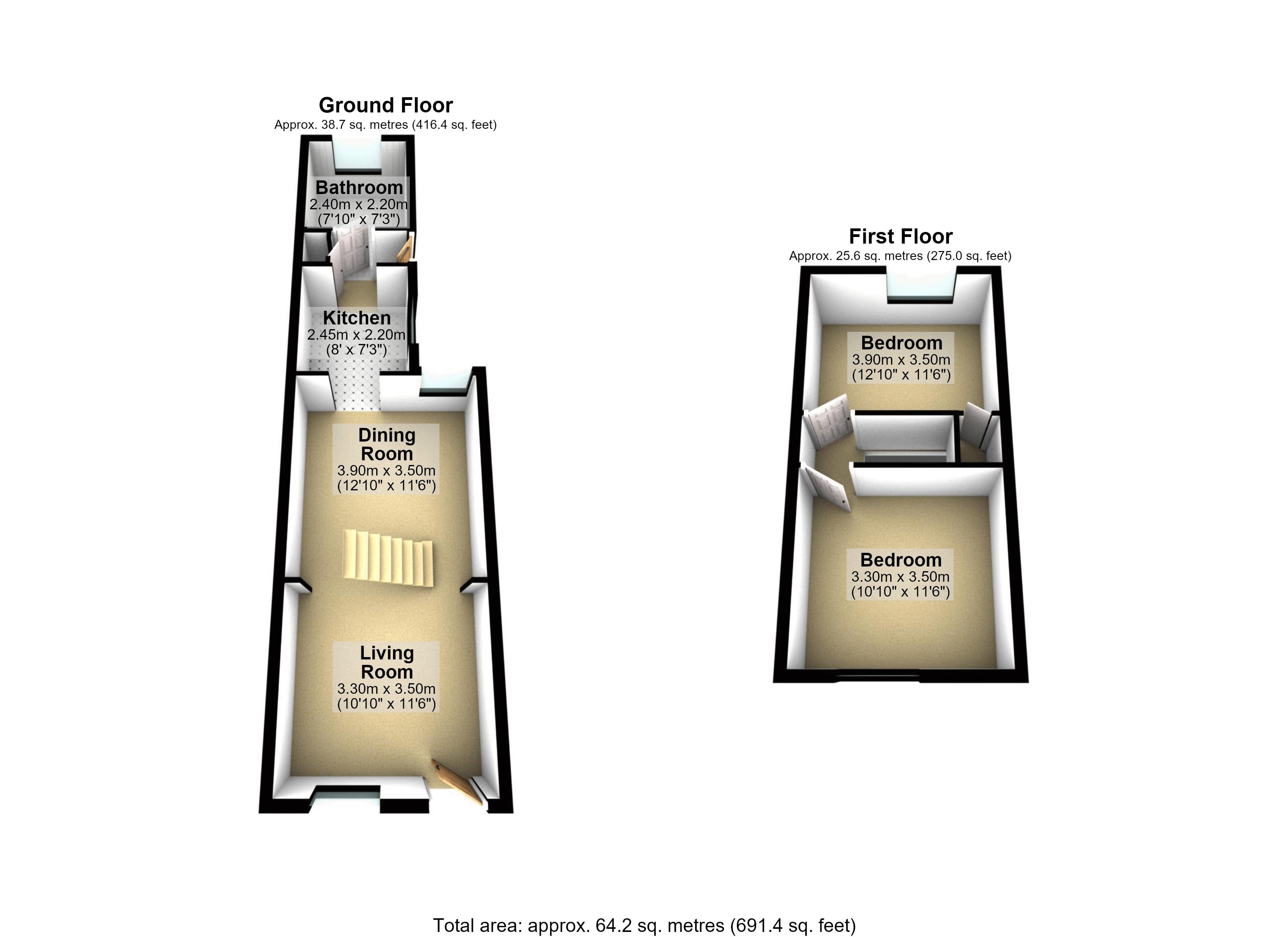 22, Milestone Road, Dartford floorplan