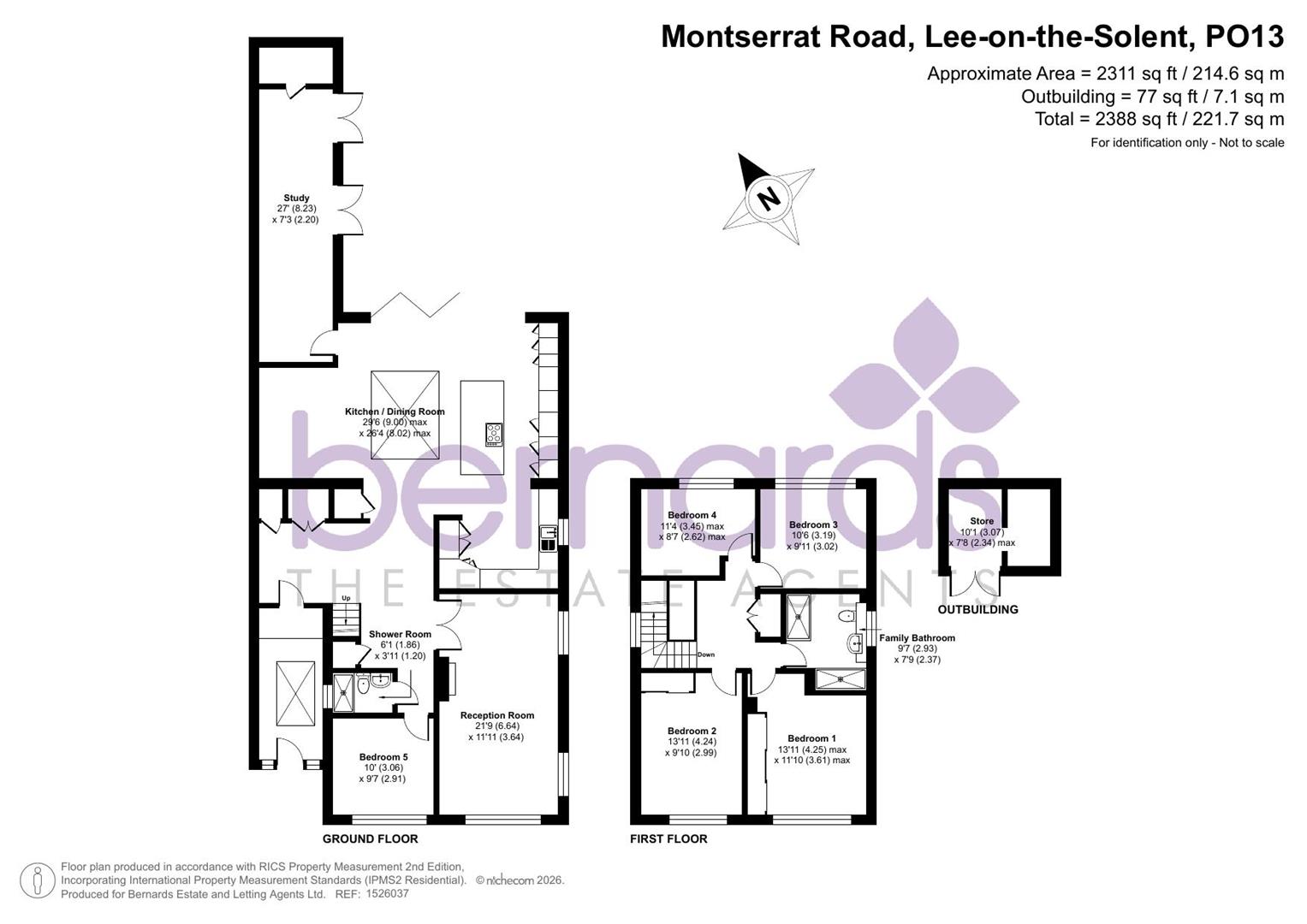 24, Montserrat Road, Lee-On-The-Solent floorplan