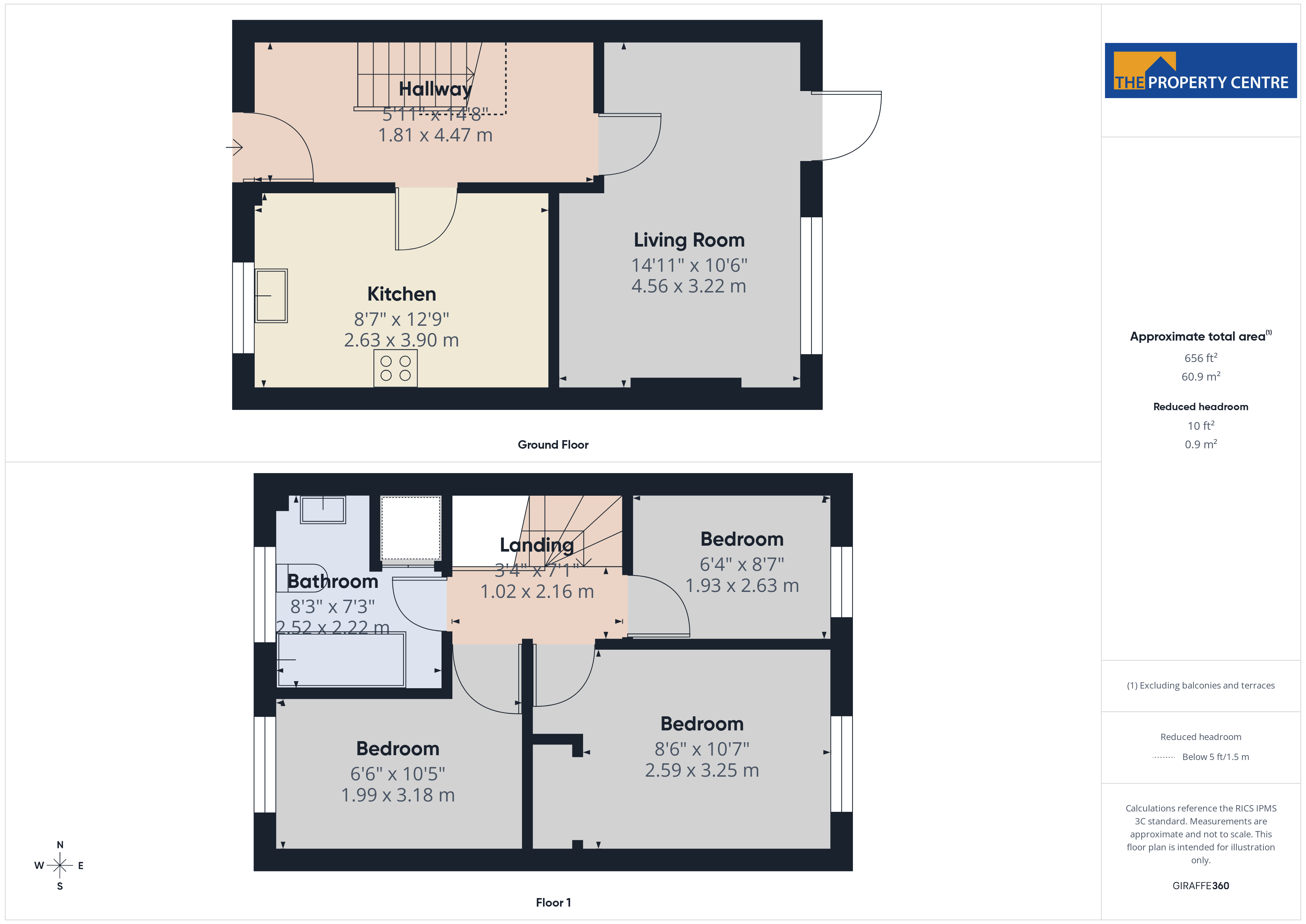 6, Ploughmans Close, Worcestershire floorplan
