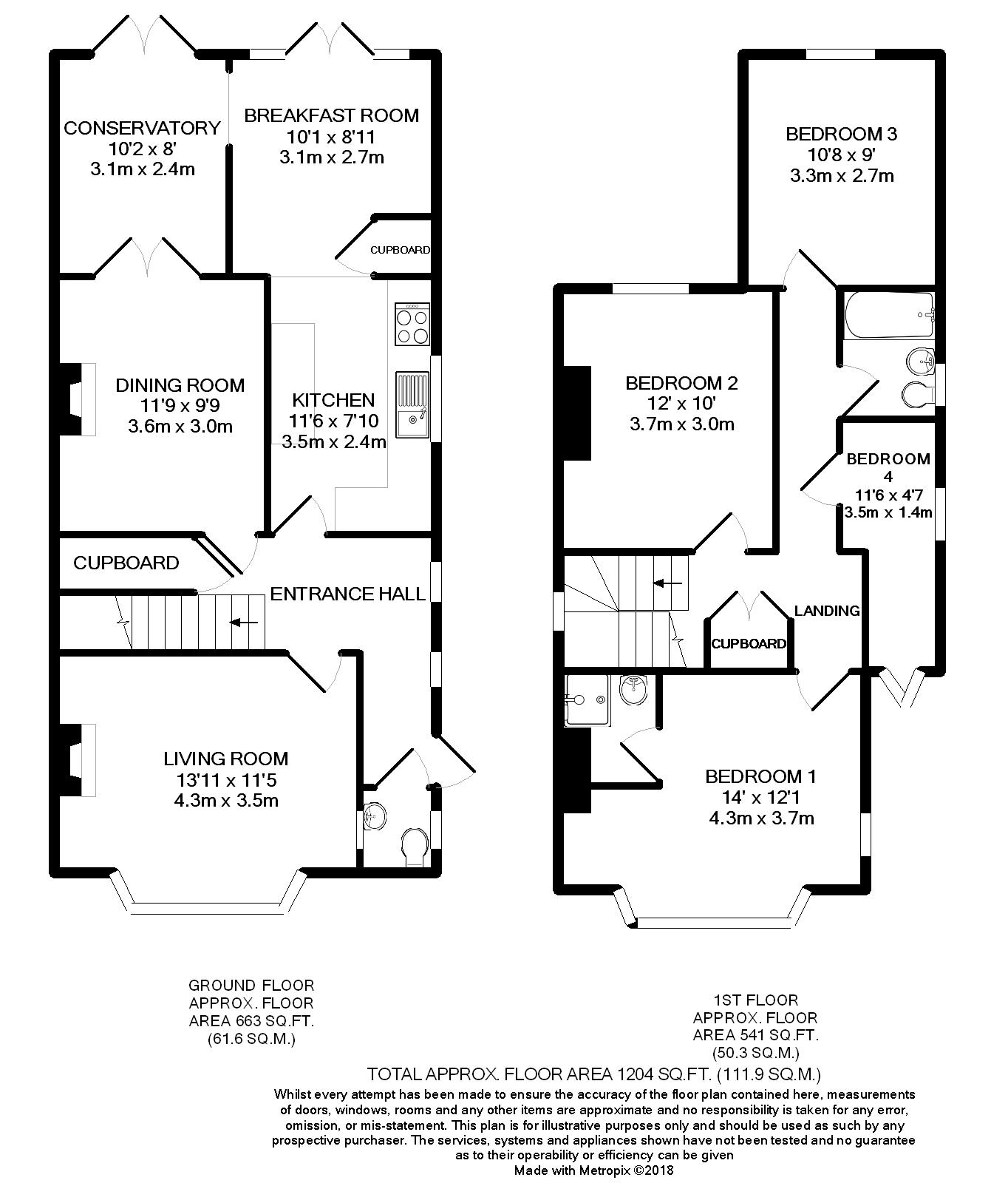 59, Salisbury Road, Dorset floorplan