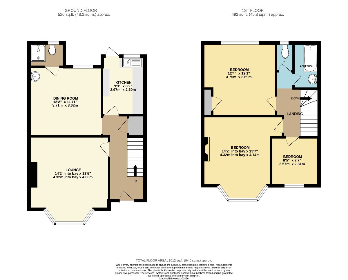 66 Woolwich Road, London floorplan