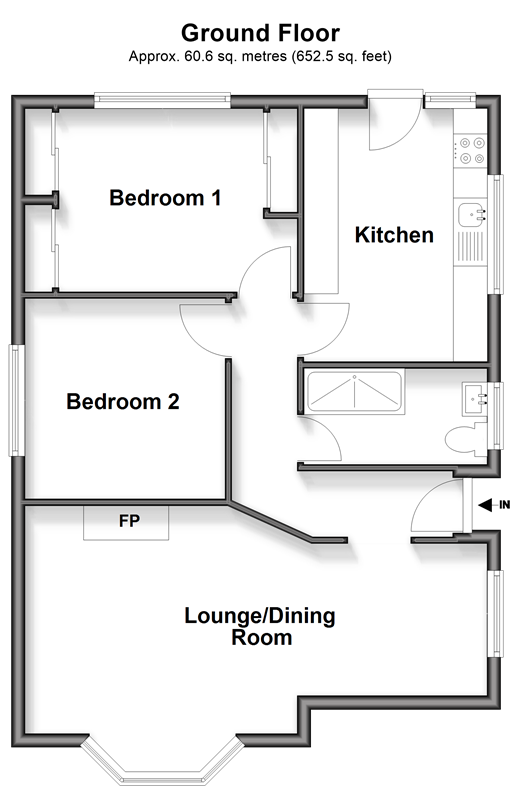 Railway Approach, Basildon floorplan