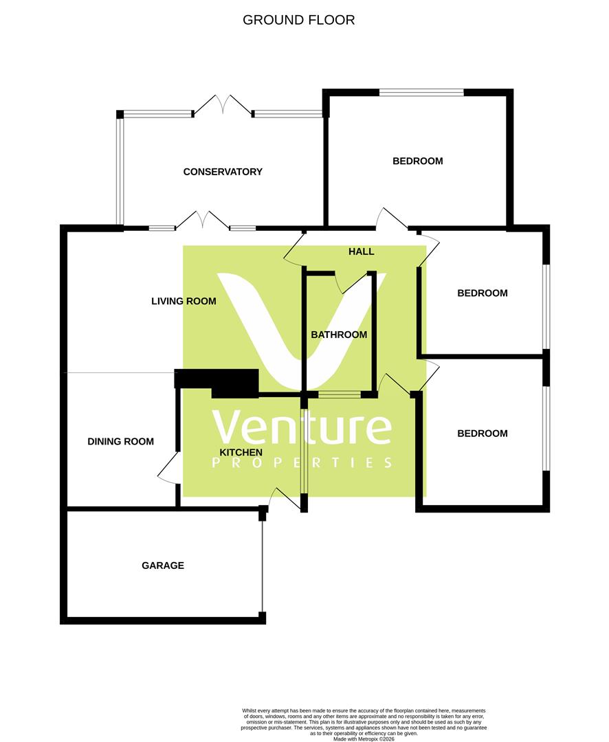 13, St. Josephs Close, Gilesgate floorplan