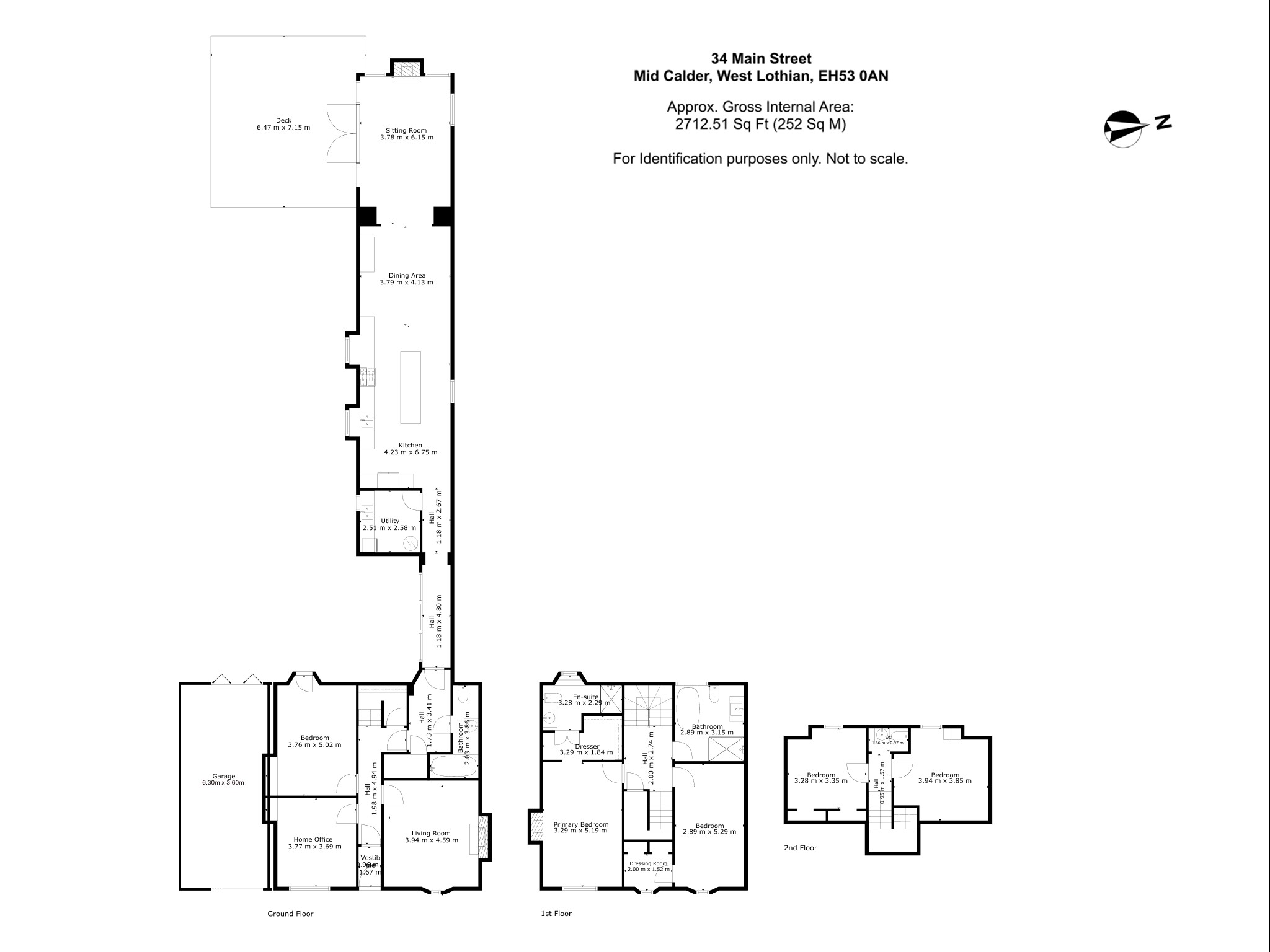 34, Main Street, West Lothian floorplan