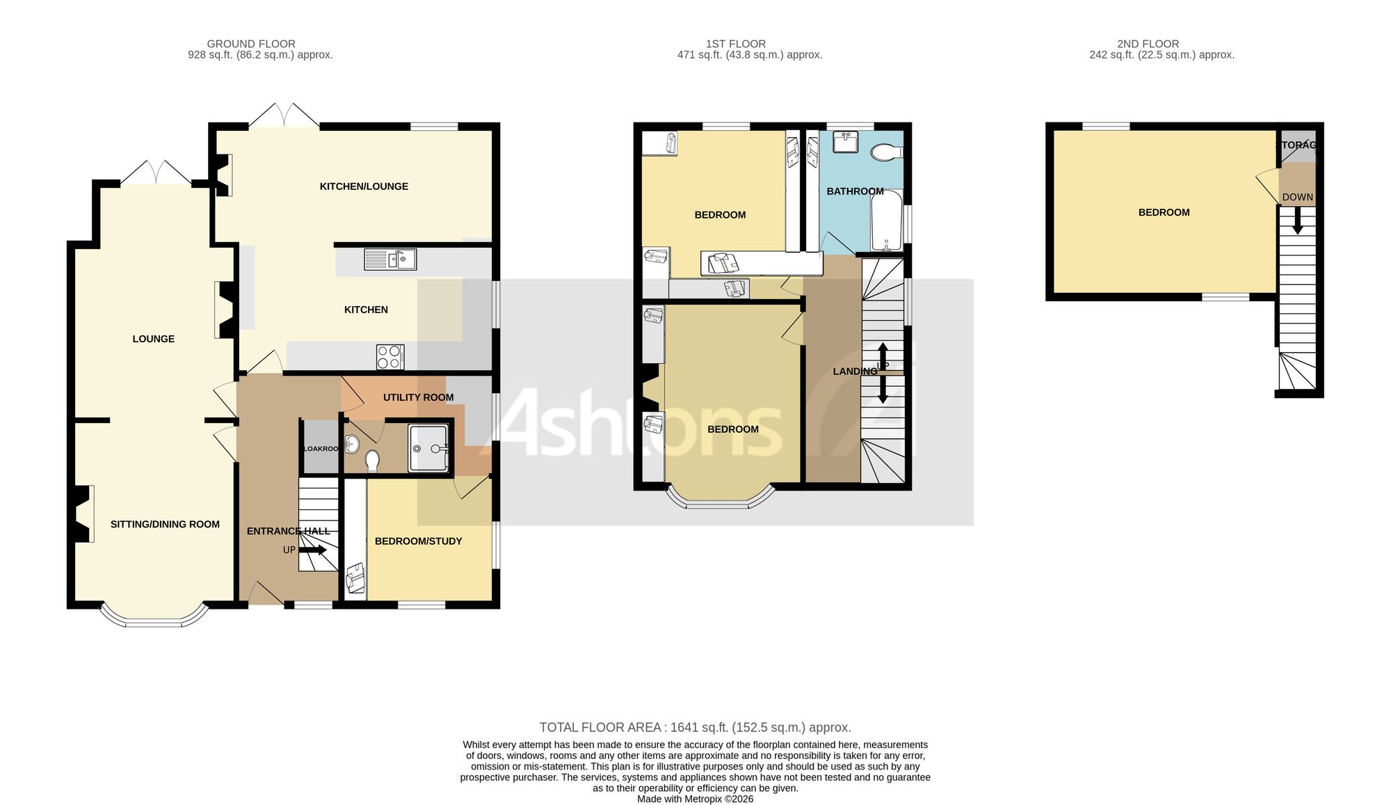 83 Barn Lane, Warrington floorplan