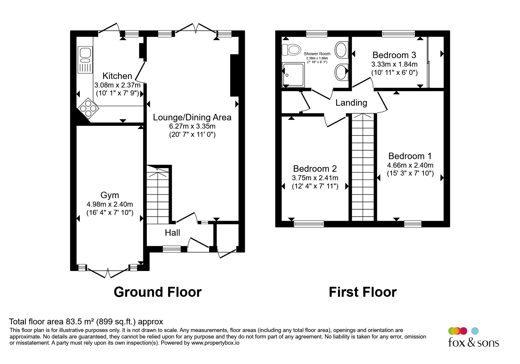 56, Viscount Walk, Bournemouth floorplan