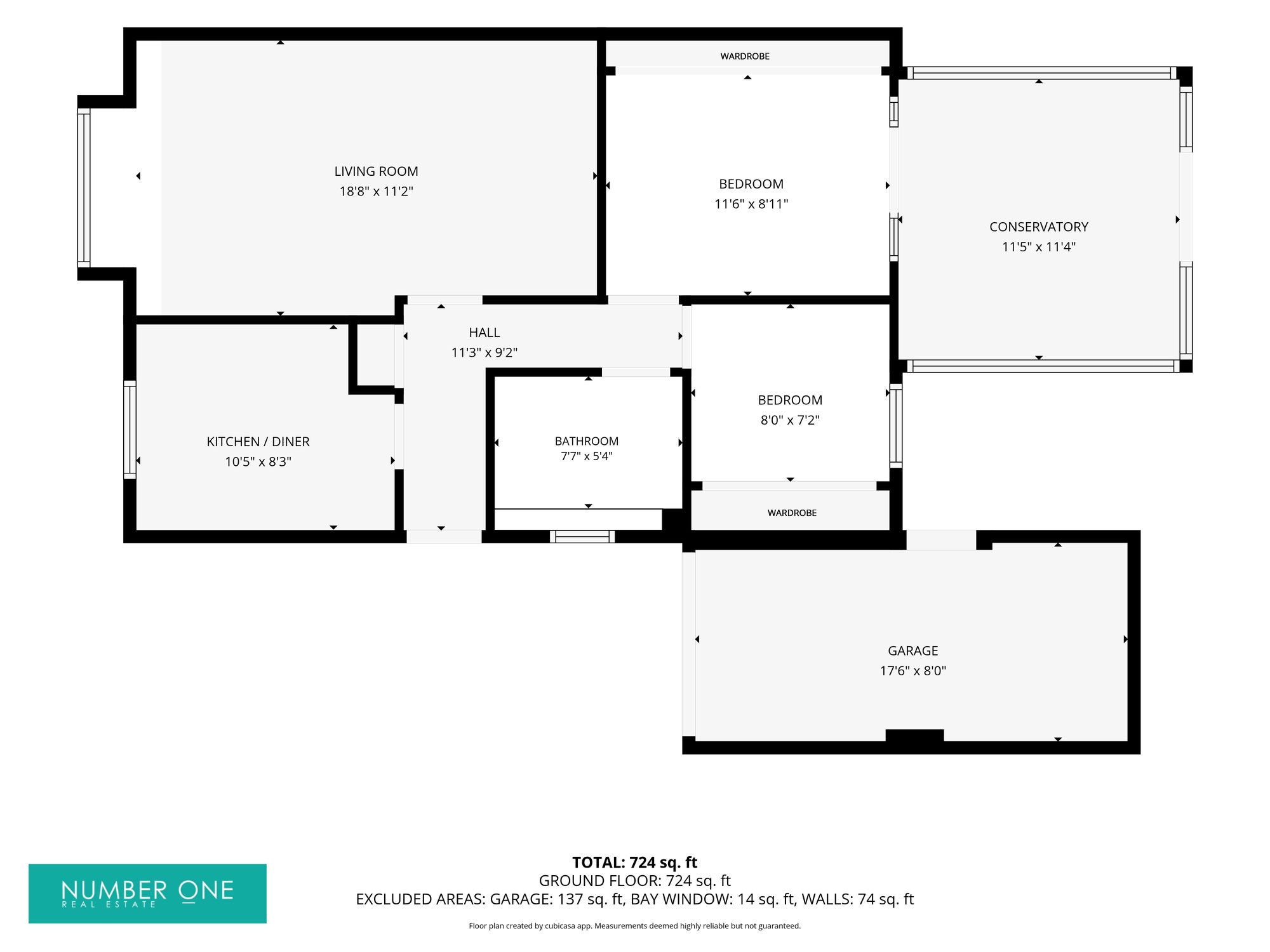 5 Peartree Close, Newport floorplan