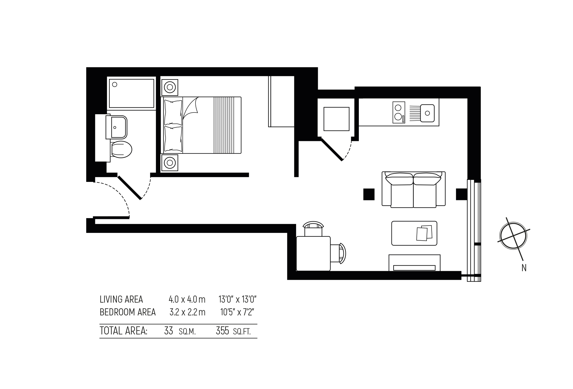 Flat 80, Skyline 292-298, High Street, Berkshire floorplan