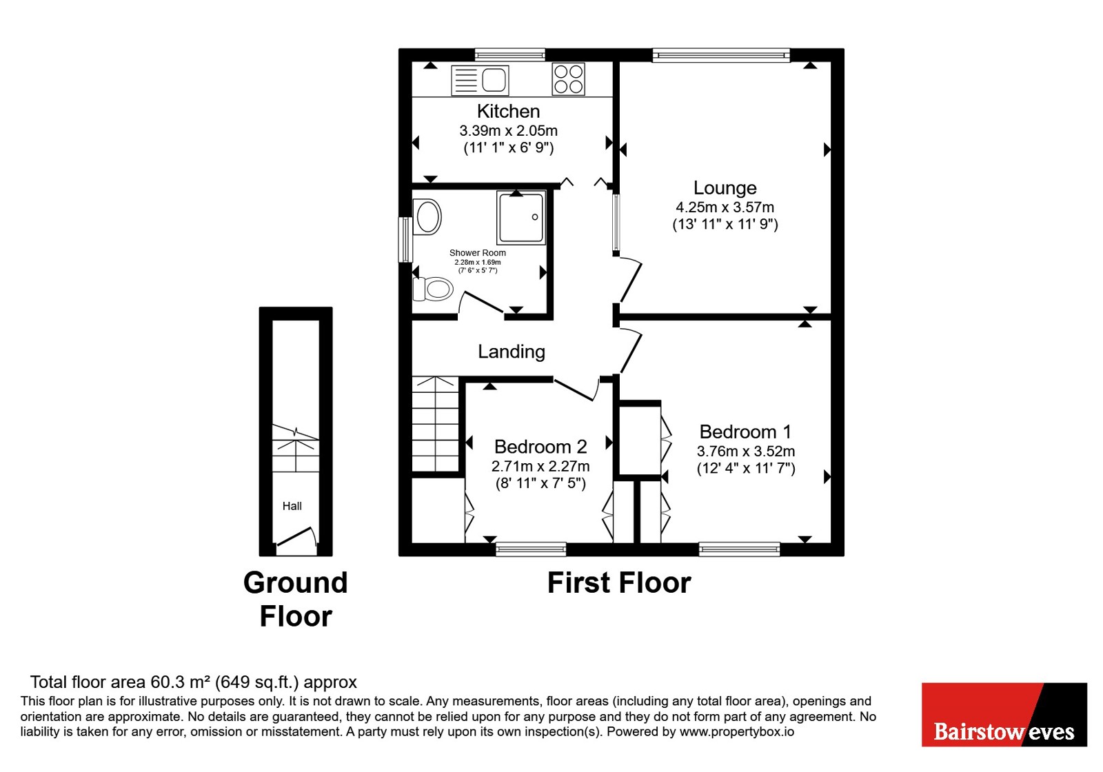22, Vesey Close, Birmingham floorplan
