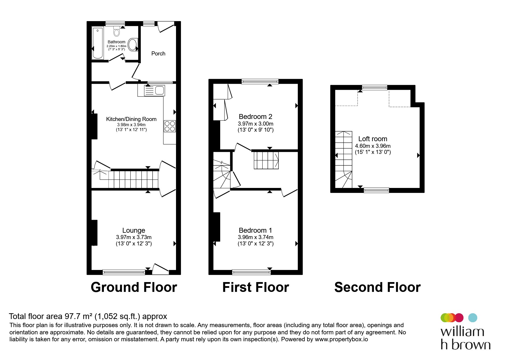 14, Princess Road, Rotherham floorplan