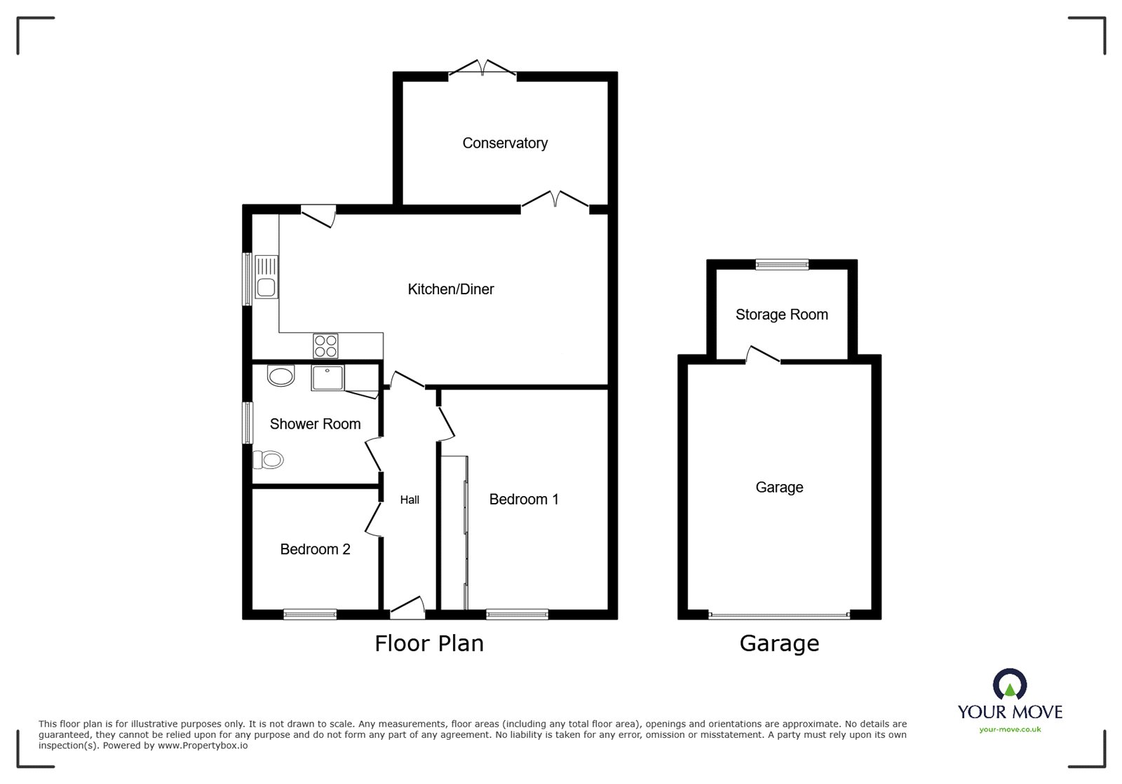 16, Wiclif Way, Warwickshire floorplan