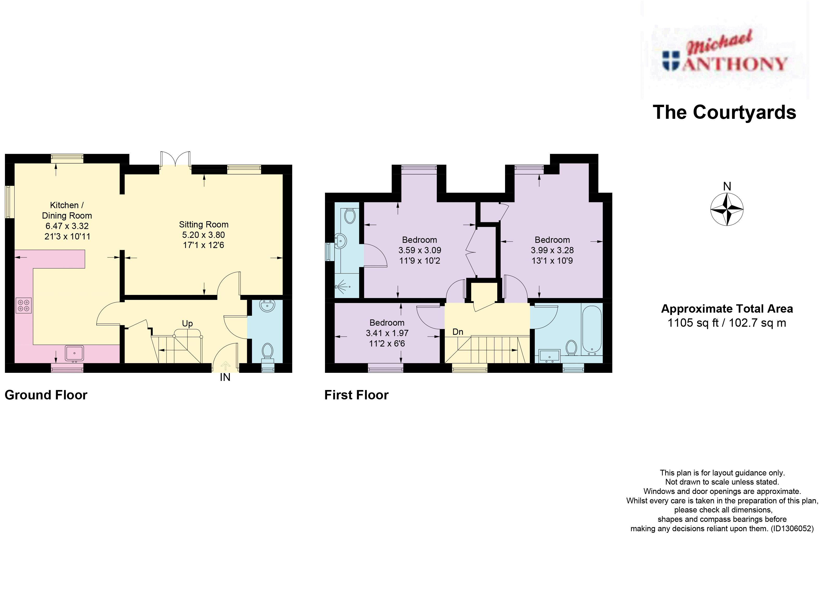 9 The Courtyards, London Road, Aylesbury floorplan