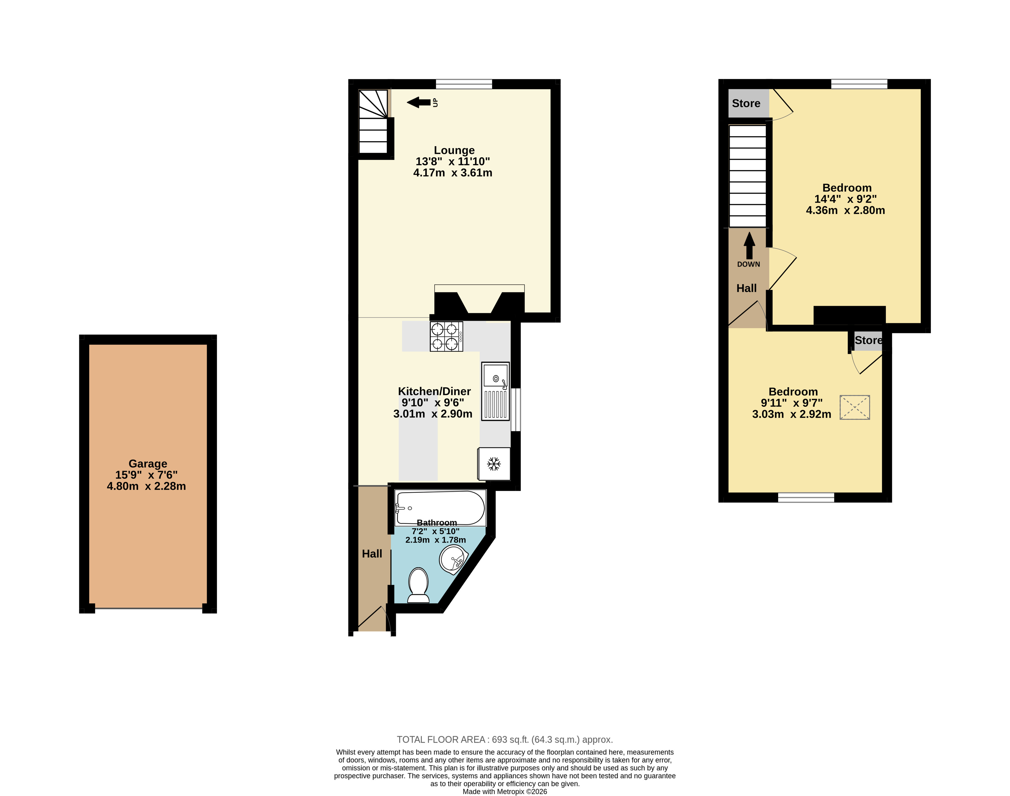 Oast House Cottage, Oast, Stodmarsh Road, Canterbury floorplan