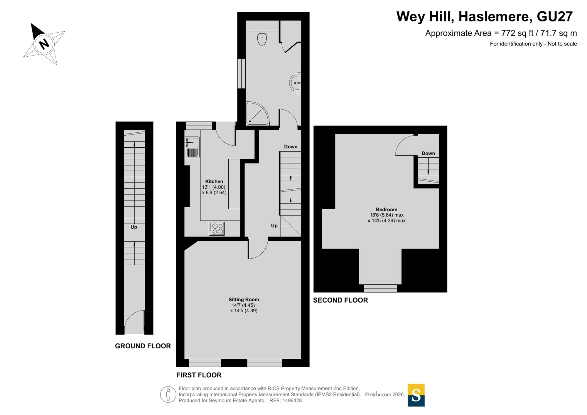 78a Wey Hill, Haslemere floorplan
