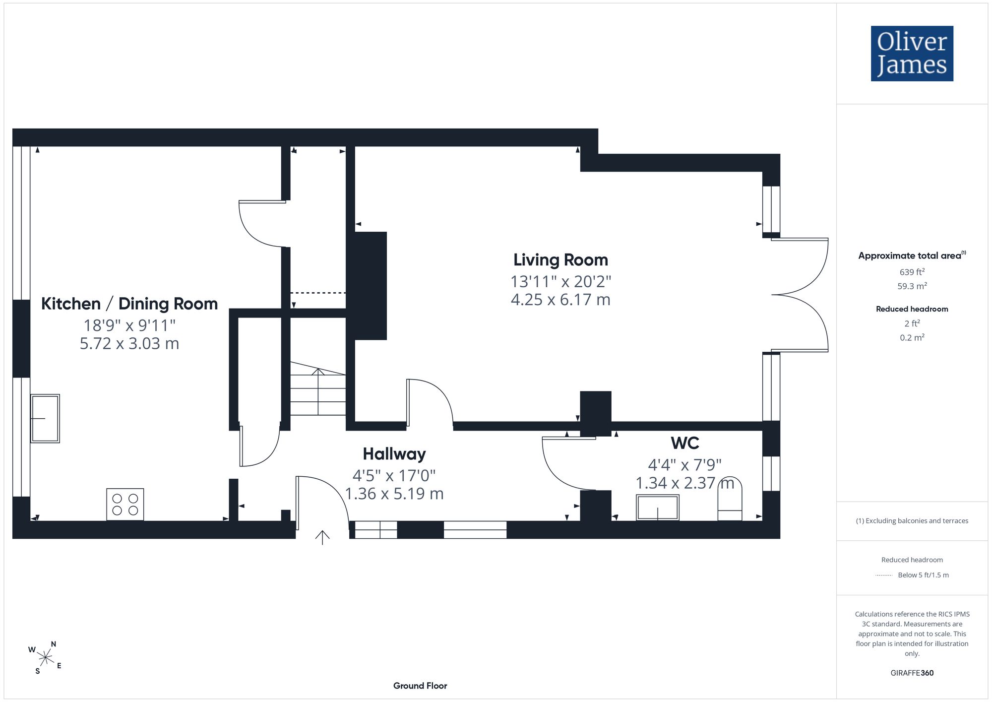 40, Rodney Road, Hartford, Huntingdon. floorplan