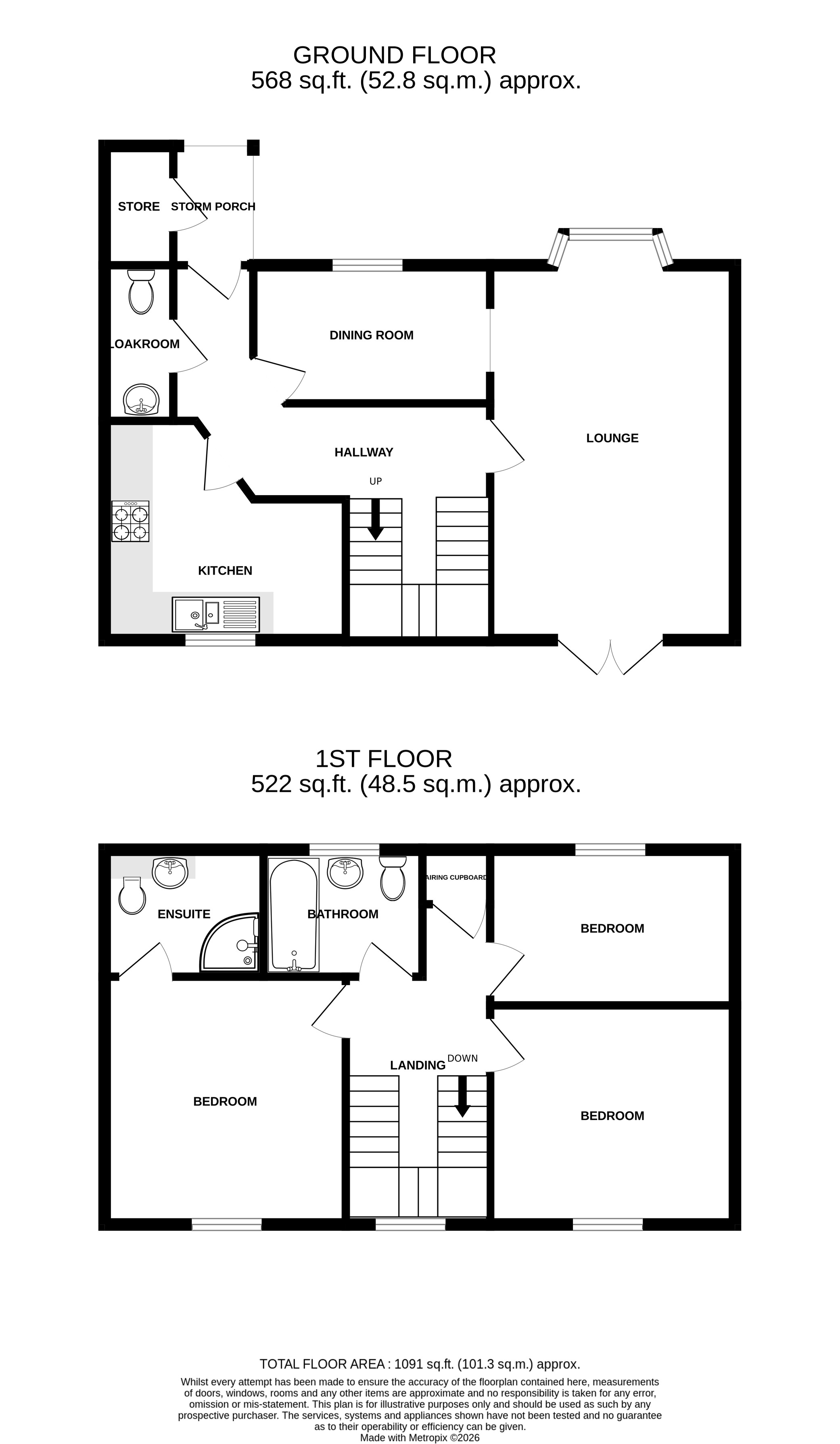 2, Old Brew House Court, Eye floorplan