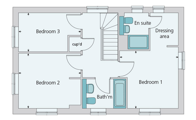 27, Robin Drive, Nantwich floorplan