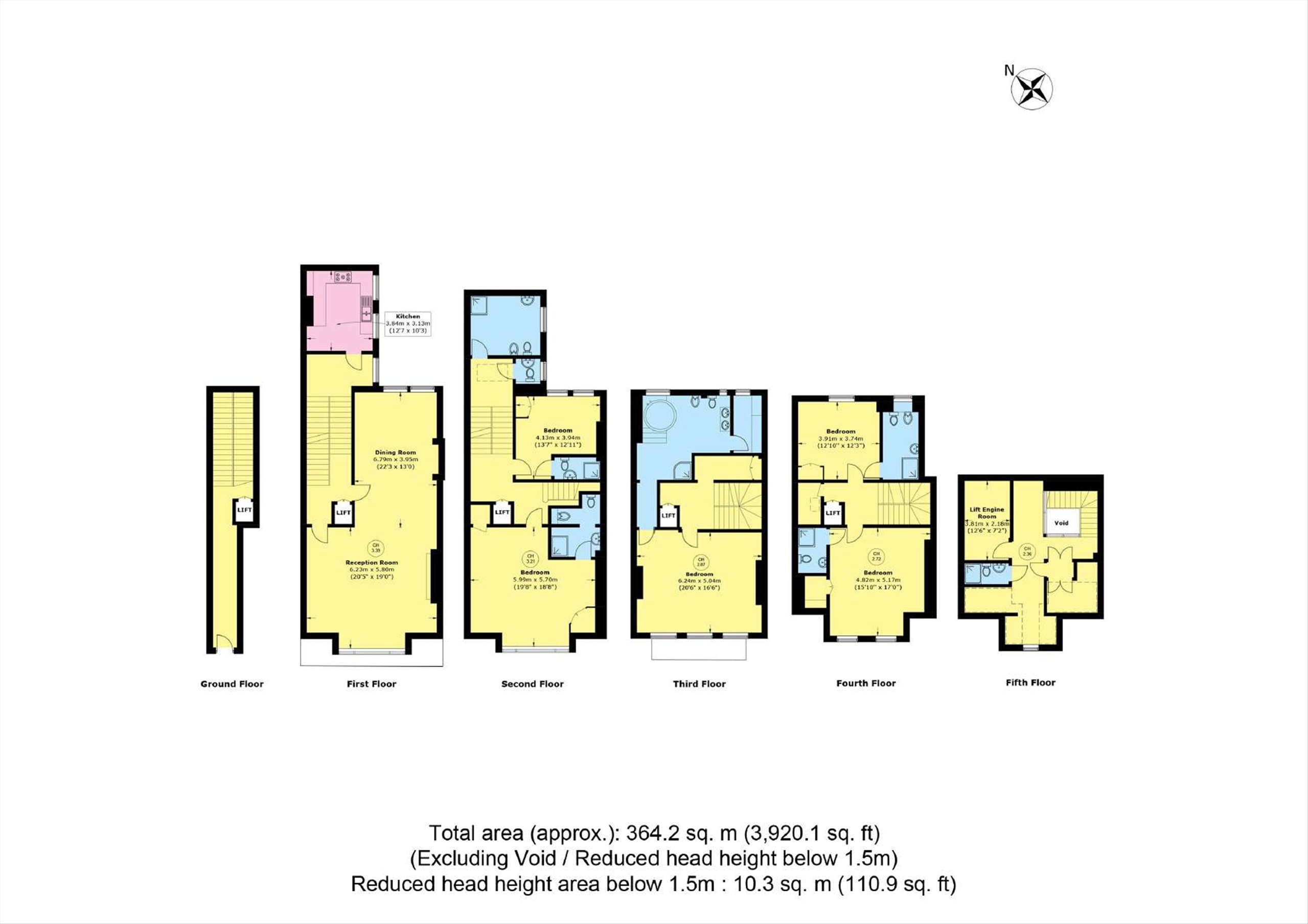 38, South Audley Street, London floorplan