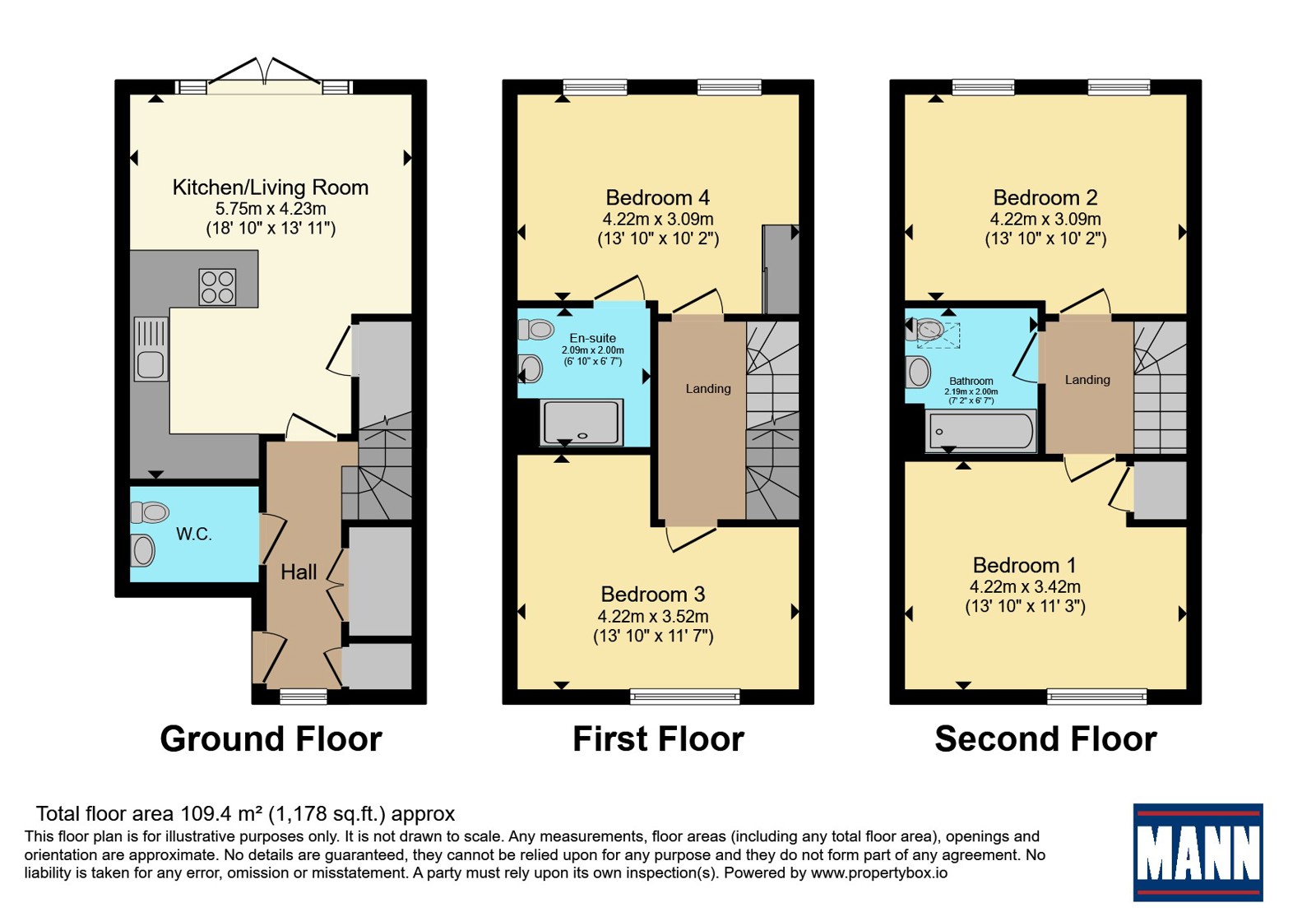 Allington Lane, Ebbsfleet Valley floorplan