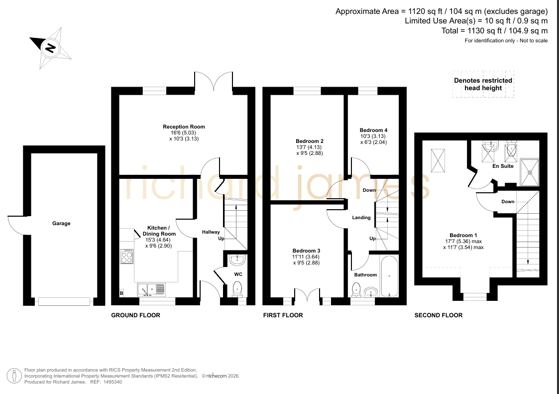 53, Homington Avenue, Swindon floorplan