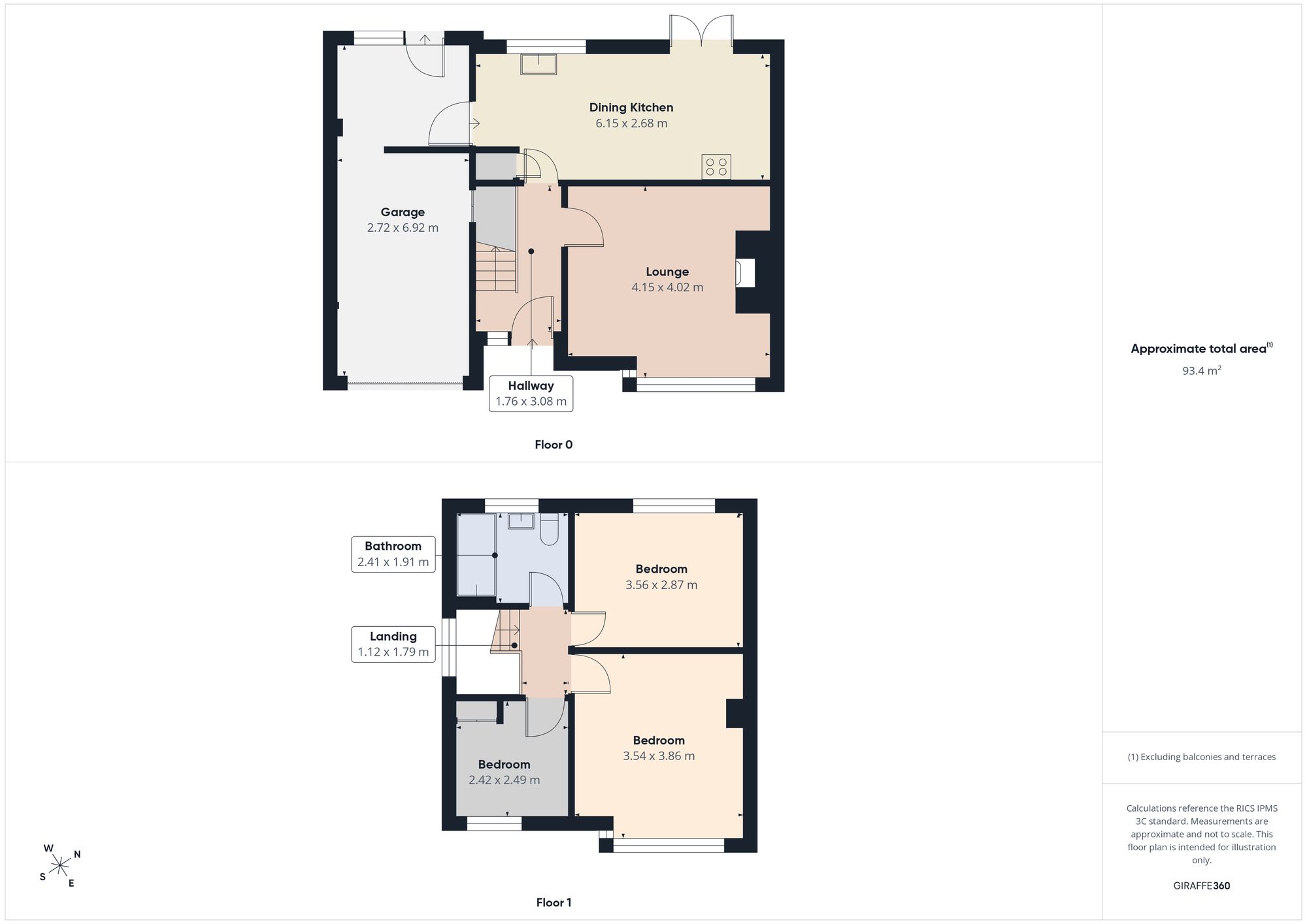 3 Lawrence Avenue, Blaydon-On-Tyne floorplan