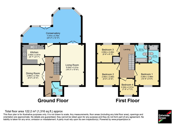56, Satinwood Crescent, Merseyside floorplan
