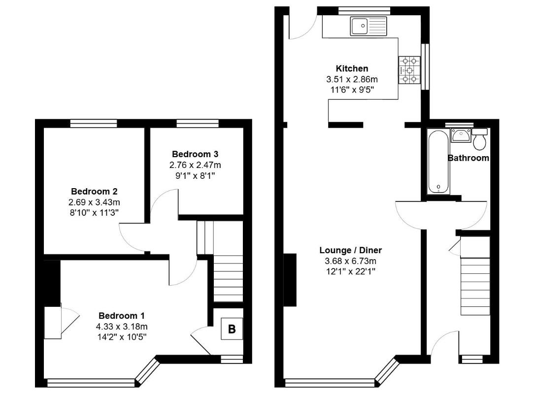 122, Swiss Drive, Bristol floorplan
