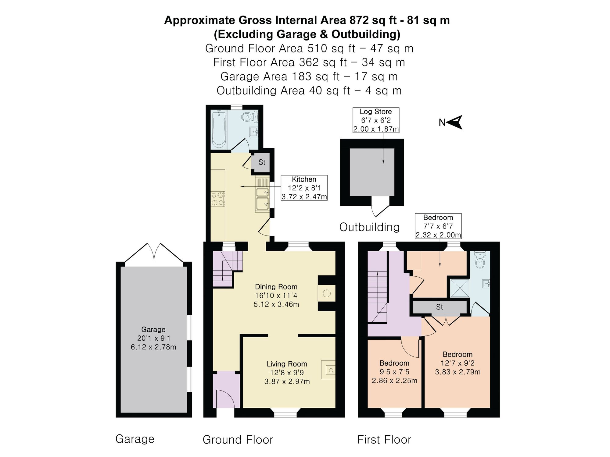 6 Carpalla Terrace, St. Austell floorplan