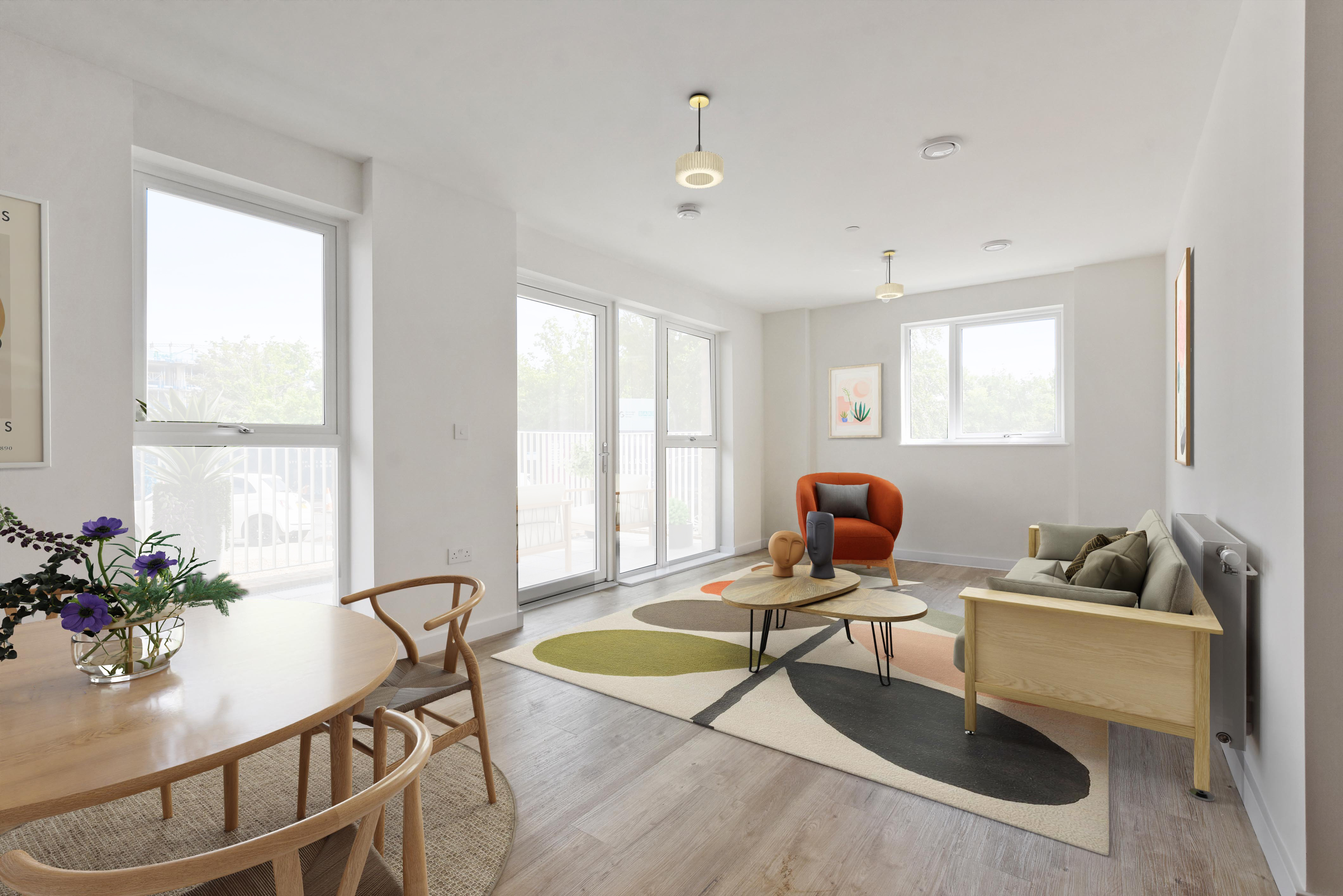 Quartoria CGI Living Room 