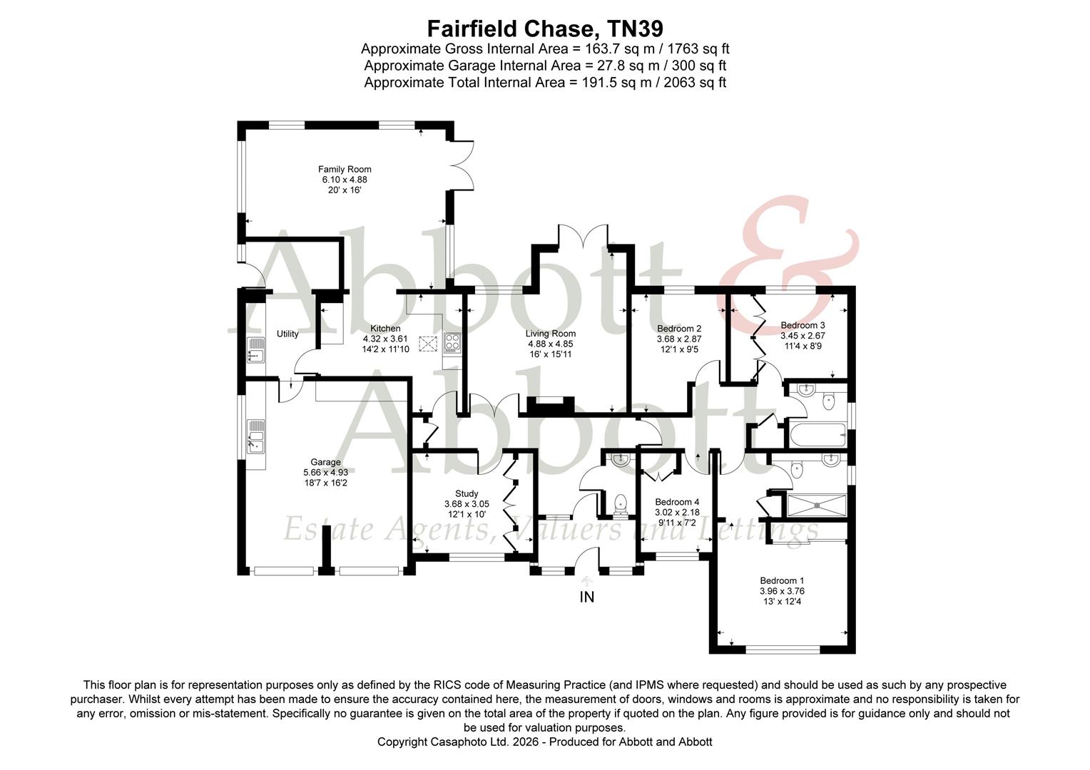 1, Fairfield Chase, Bexhill-On-Sea floorplan