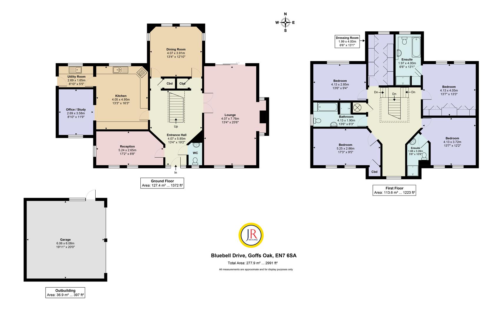 23, Bluebell Drive, Goffs Oak floorplan