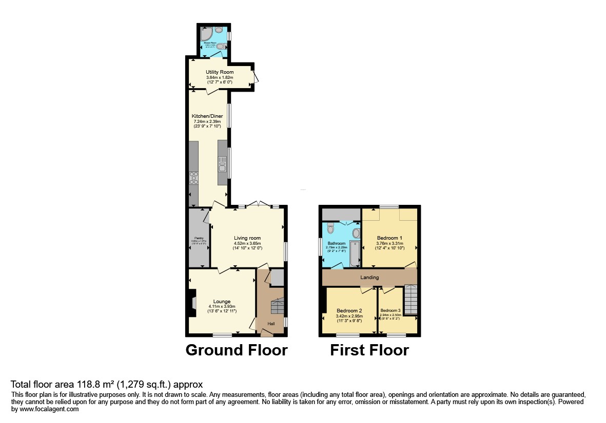 39, Cameron Street, Heckington, Sleaford floorplan