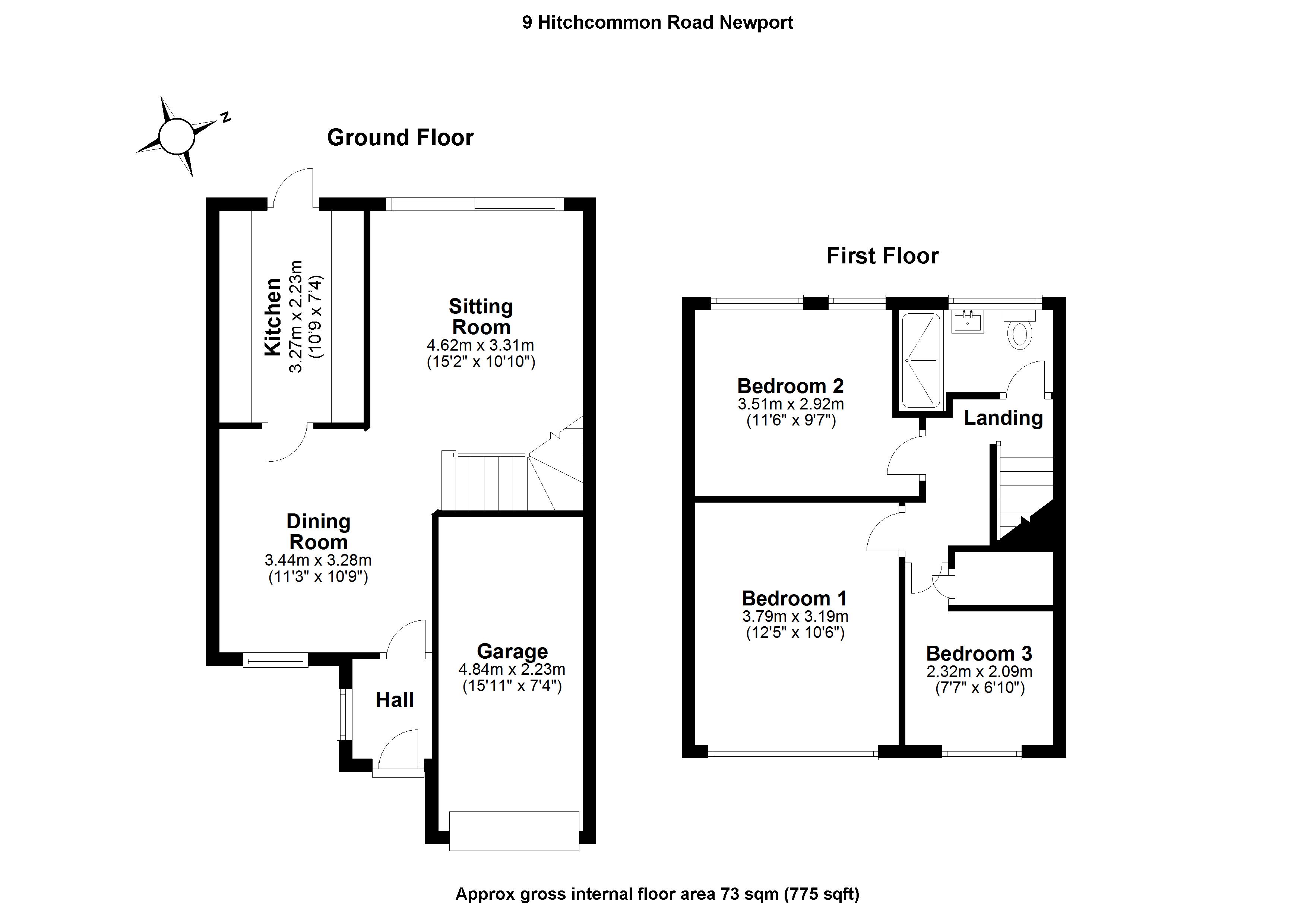 3 Bedrooms Terraced house for sale in Hitch Common Road, Newport, Saffron Walden, Essex CB11