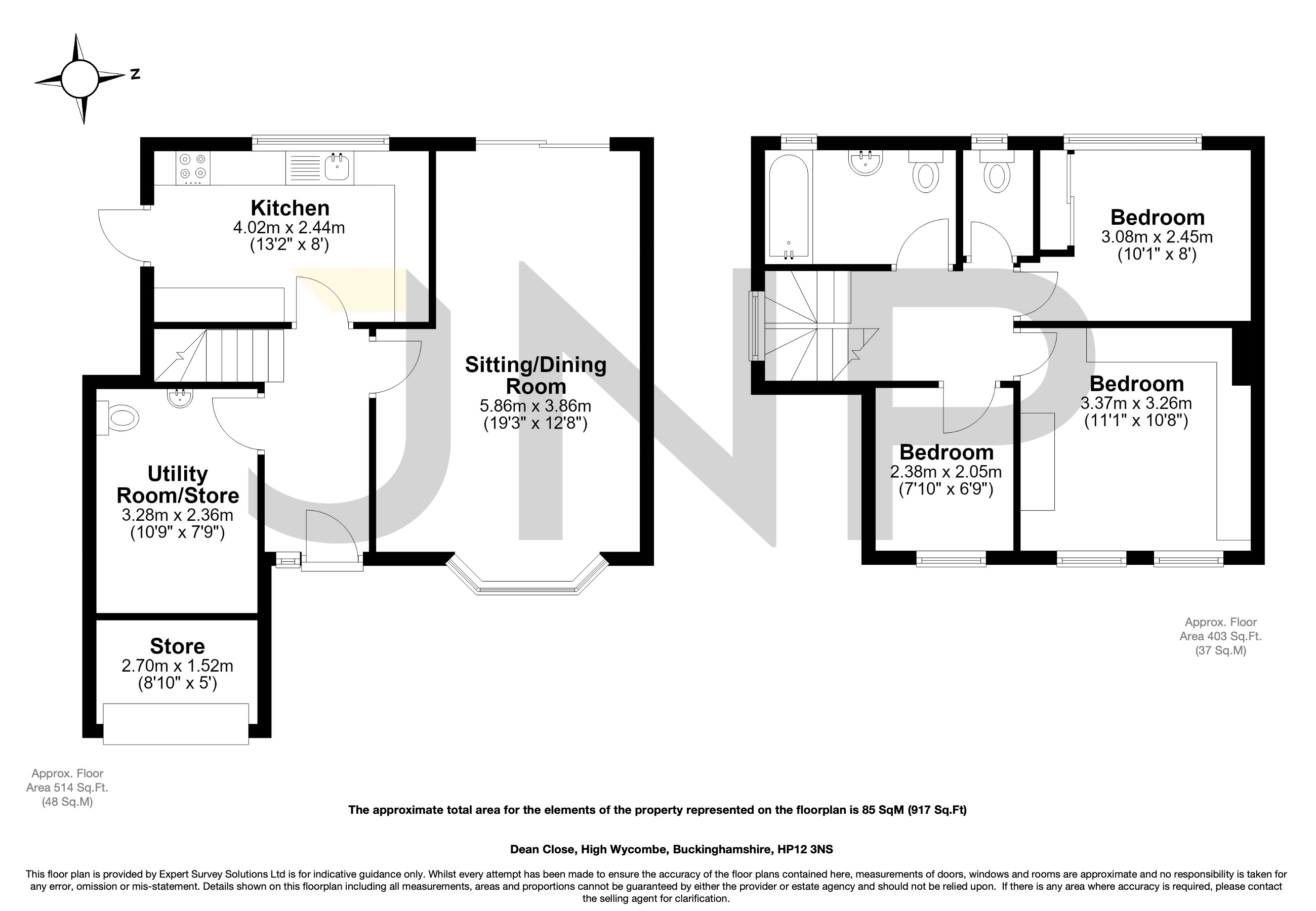 Dean Close, Buckinghamshire floorplan