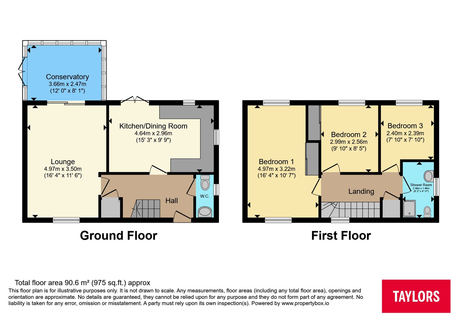 64, Hampden Close, Bristol floorplan