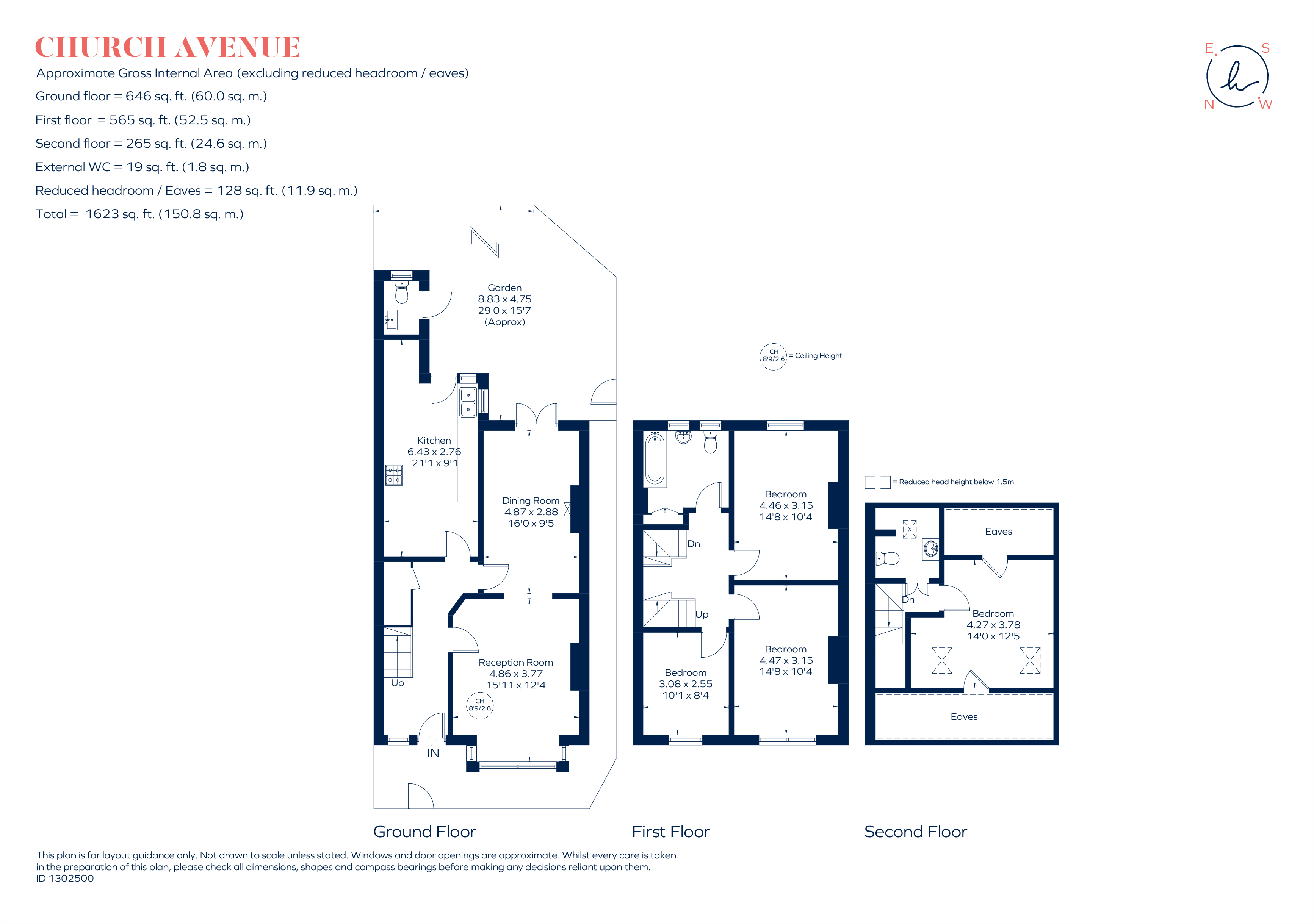 10, Church Avenue, London floorplan