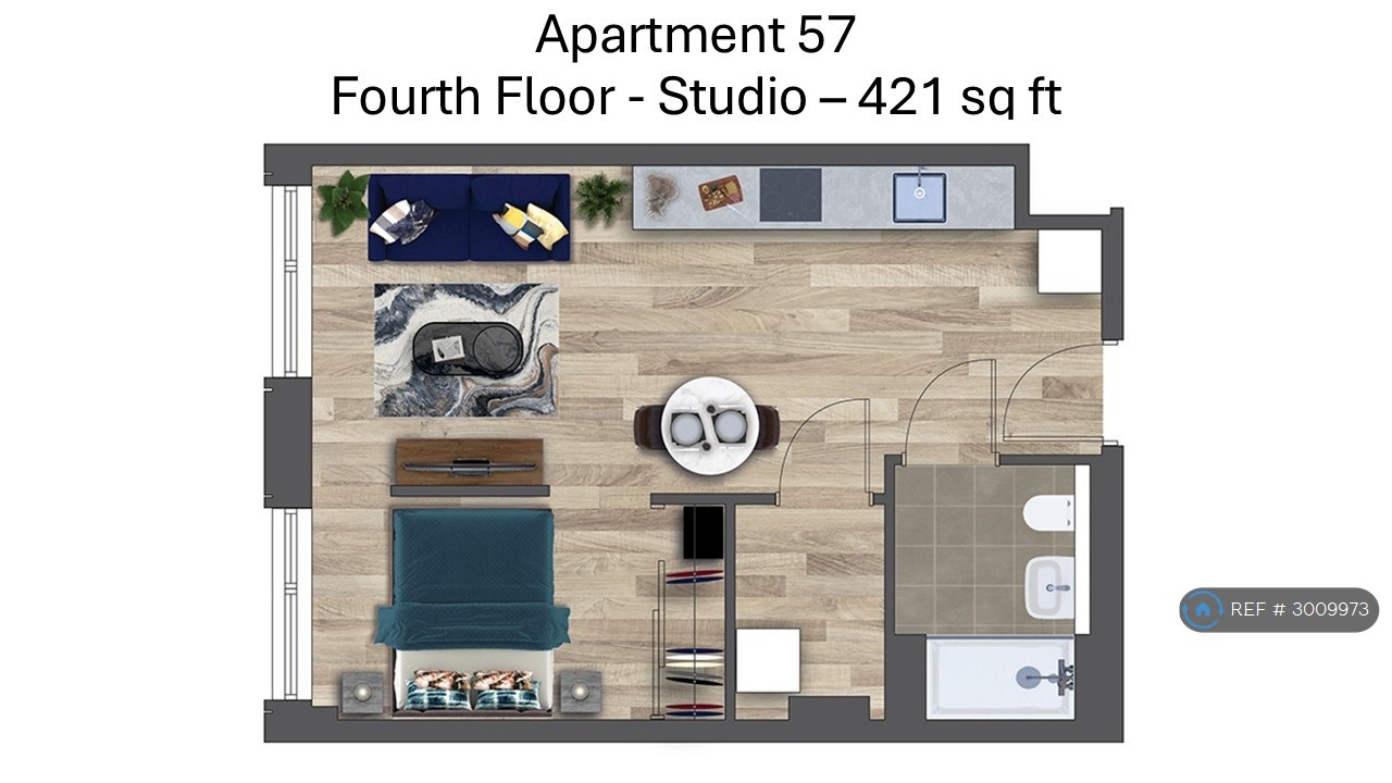 Flat, Marketfield Road, Redhill floorplan