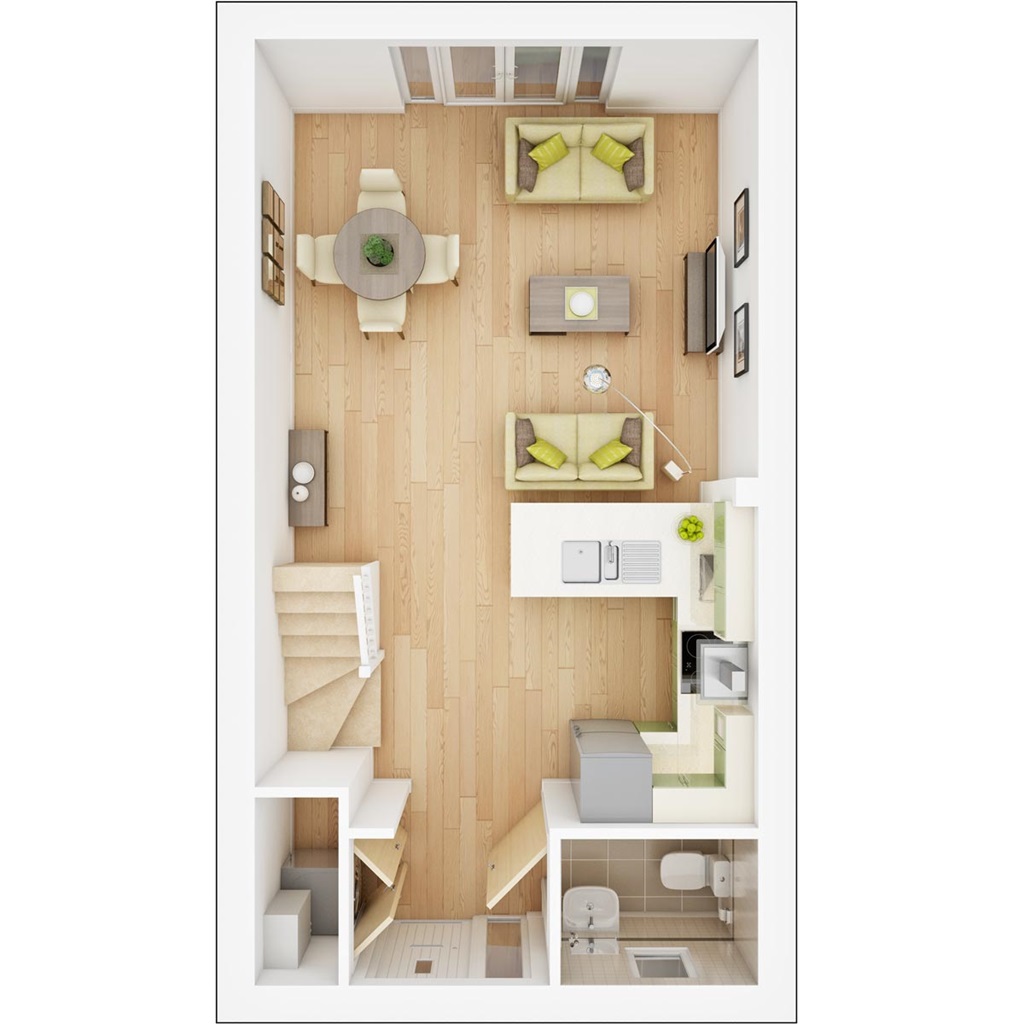 The Ashenford - Plot 86, Samphire Meadow, Blackthorn Avenue, Frinton-On-Sea floorplan