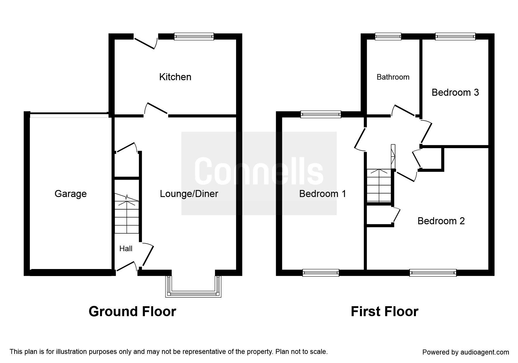 3 Bedrooms Terraced house for sale in Vaughan Drive, Kemsley, Sittingbourne ME10