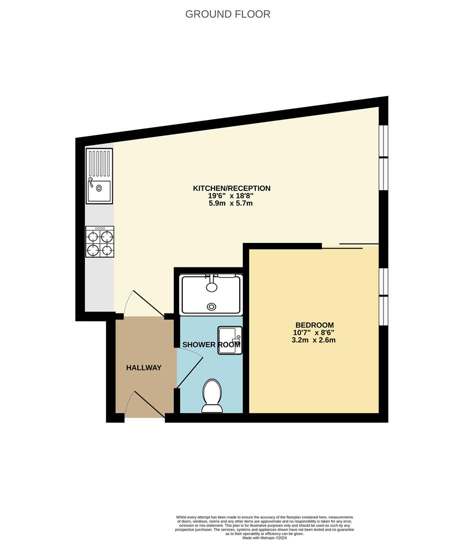 3, Glebelands Court, South Woodford floorplan