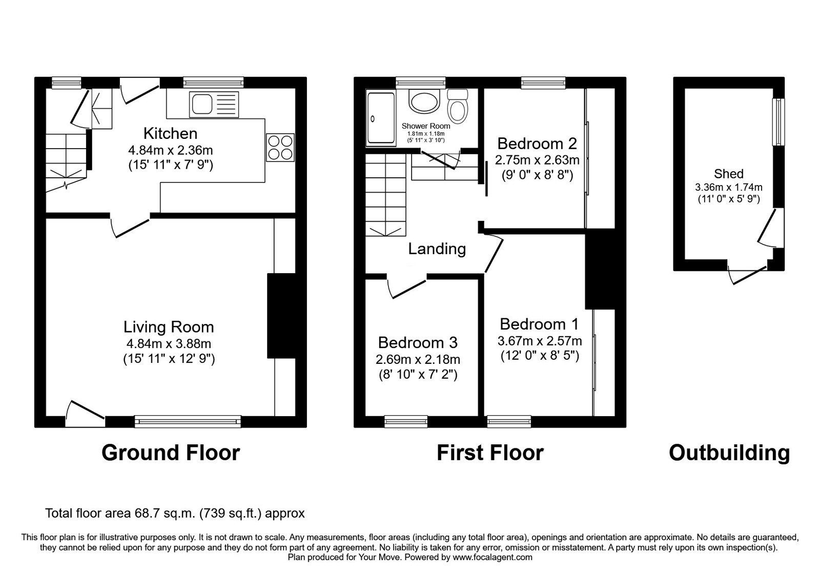 9, Beech Street, Keighley floorplan