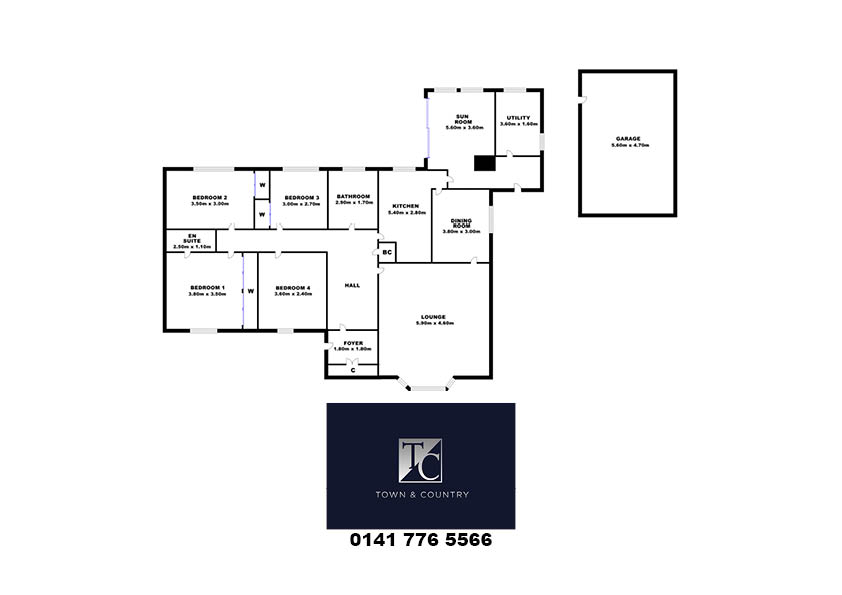 12, Fraser Gardens, Kirkintilloch floorplan